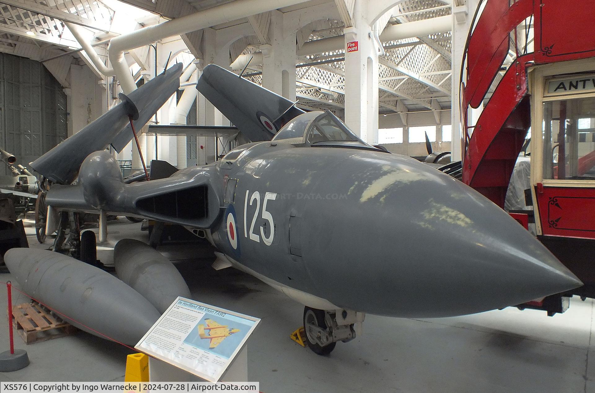 XS576, 1964 De Havilland DH-110 Sea Vixen FAW.2 C/N 10134, De Havilland D.H.110 Sea Vixen FAW2 at the IWM and other collections, Duxford