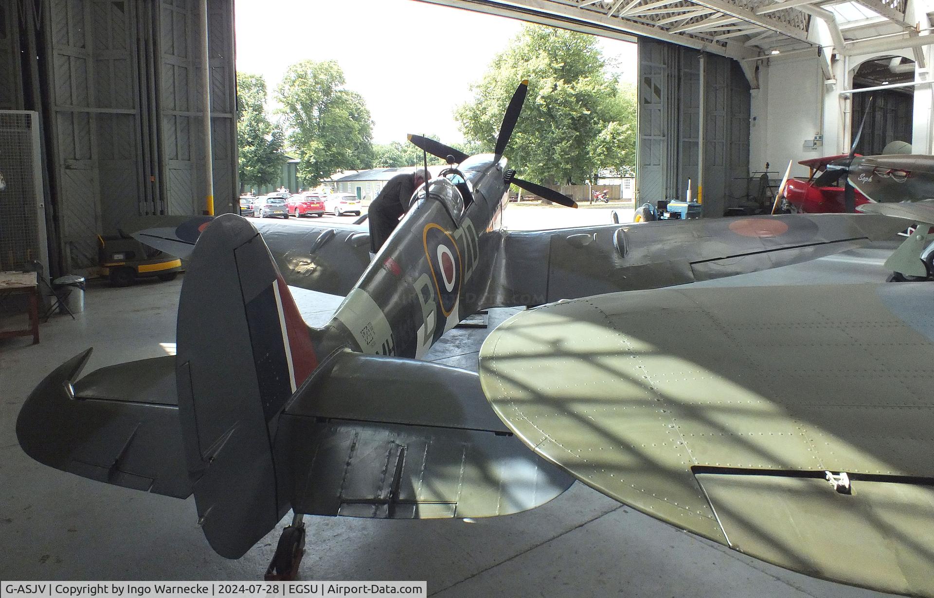 G-ASJV, 1943 Supermarine 361 Spitfire LF.IXb C/N CBAF.IX.552, Supermarine Spitfire LF IXb at the IWM and other collections, Duxford