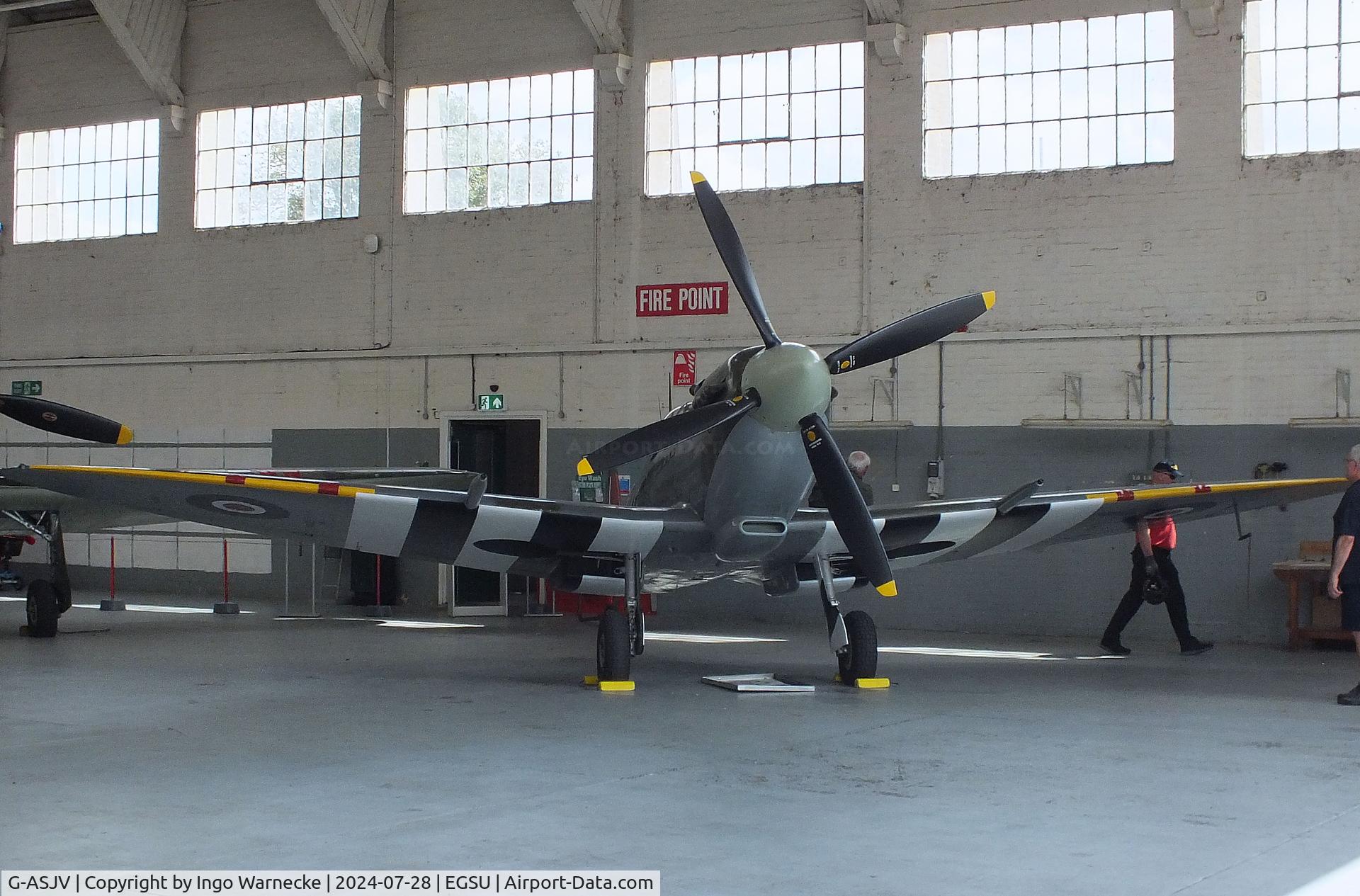 G-ASJV, 1943 Supermarine 361 Spitfire LF.IXb C/N CBAF.IX.552, Supermarine Spitfire LF IXb at the IWM and other collections, Duxford