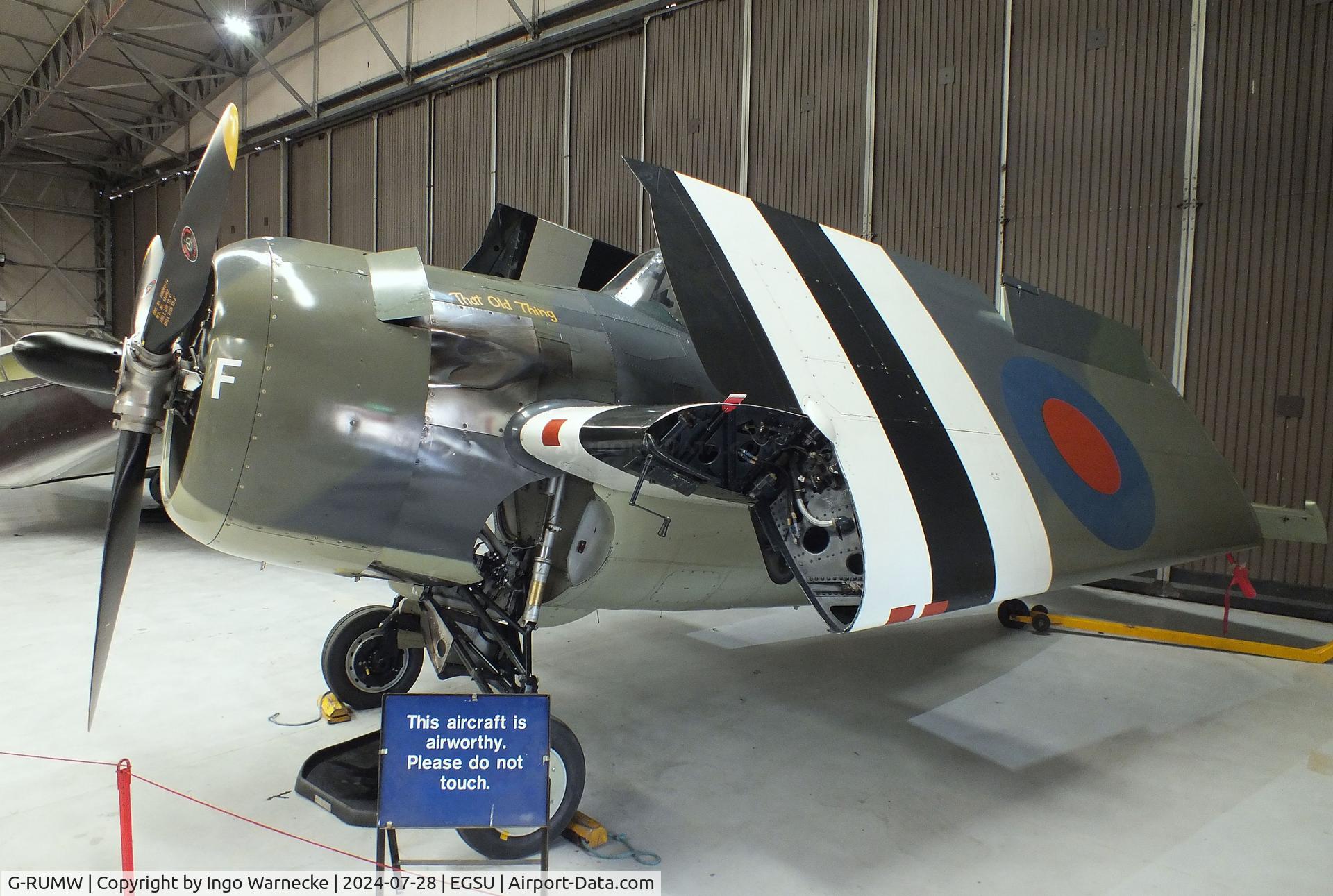 G-RUMW, 1944 General Motors (Grumman) FM-2 Wildcat C/N 5765, Grumman (General Motors) FM-2 (F4F) Wildcat / Martlet at the IWM and other collections, Duxford