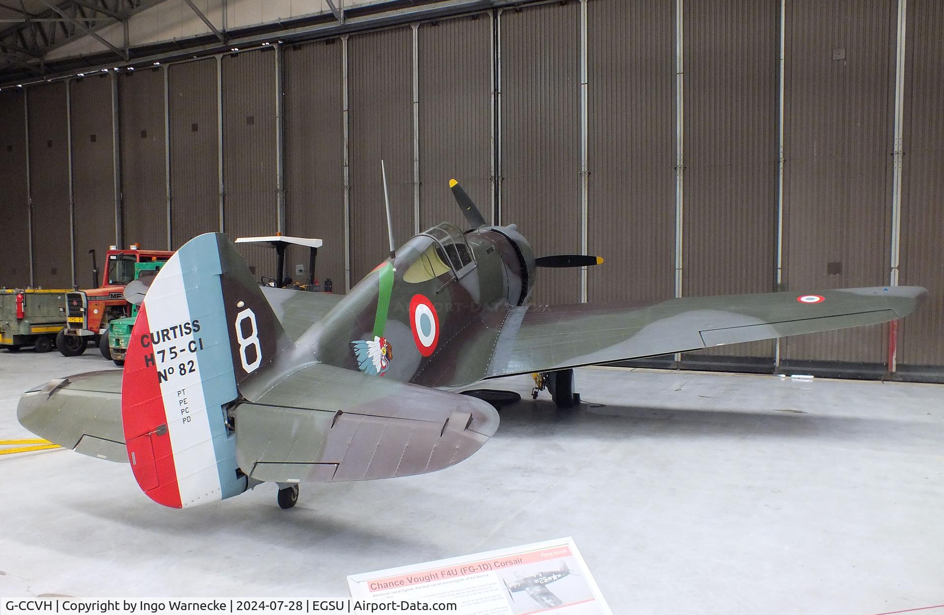 G-CCVH, 1939 Curtiss H-75A-1 C/N 12881, Curtiss H-75A-1 Hawk at the IWM and other collections, Duxford