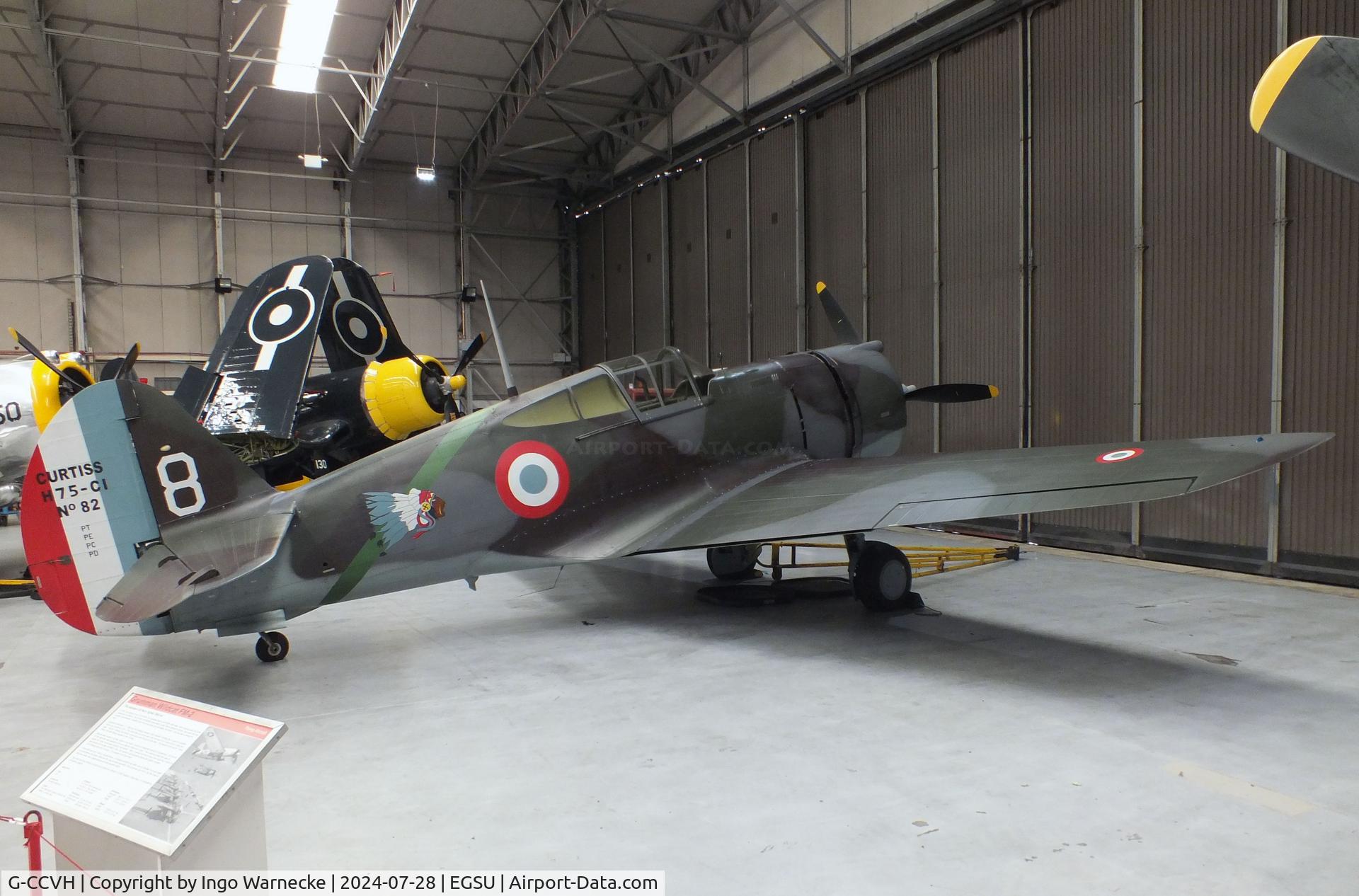 G-CCVH, 1939 Curtiss H-75A-1 C/N 12881, Curtiss H-75A-1 Hawk at the IWM and other collections, Duxford