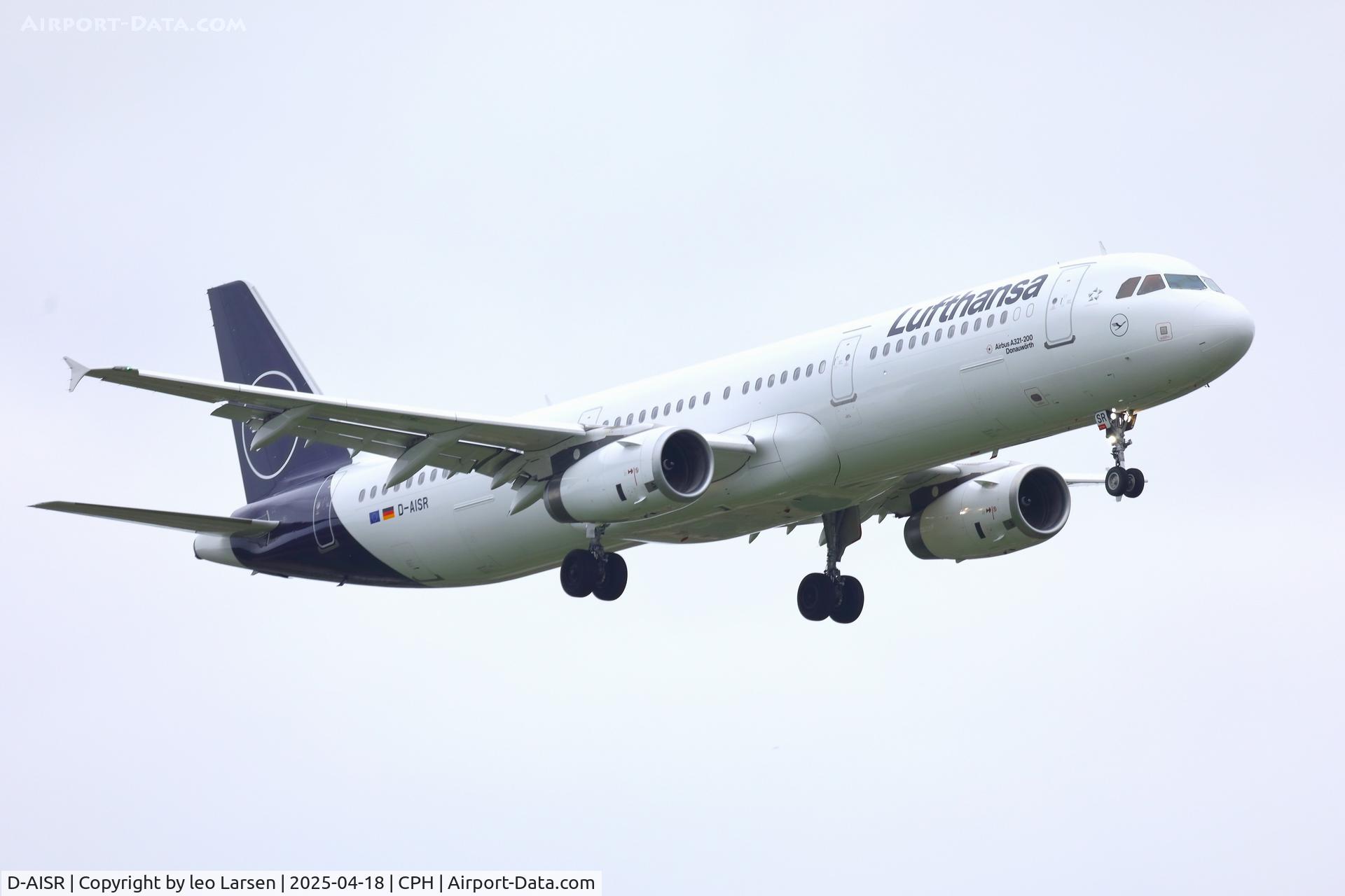 D-AISR, 2009 Airbus A321-231 C/N 3987, Copenhagen 18.4.2025