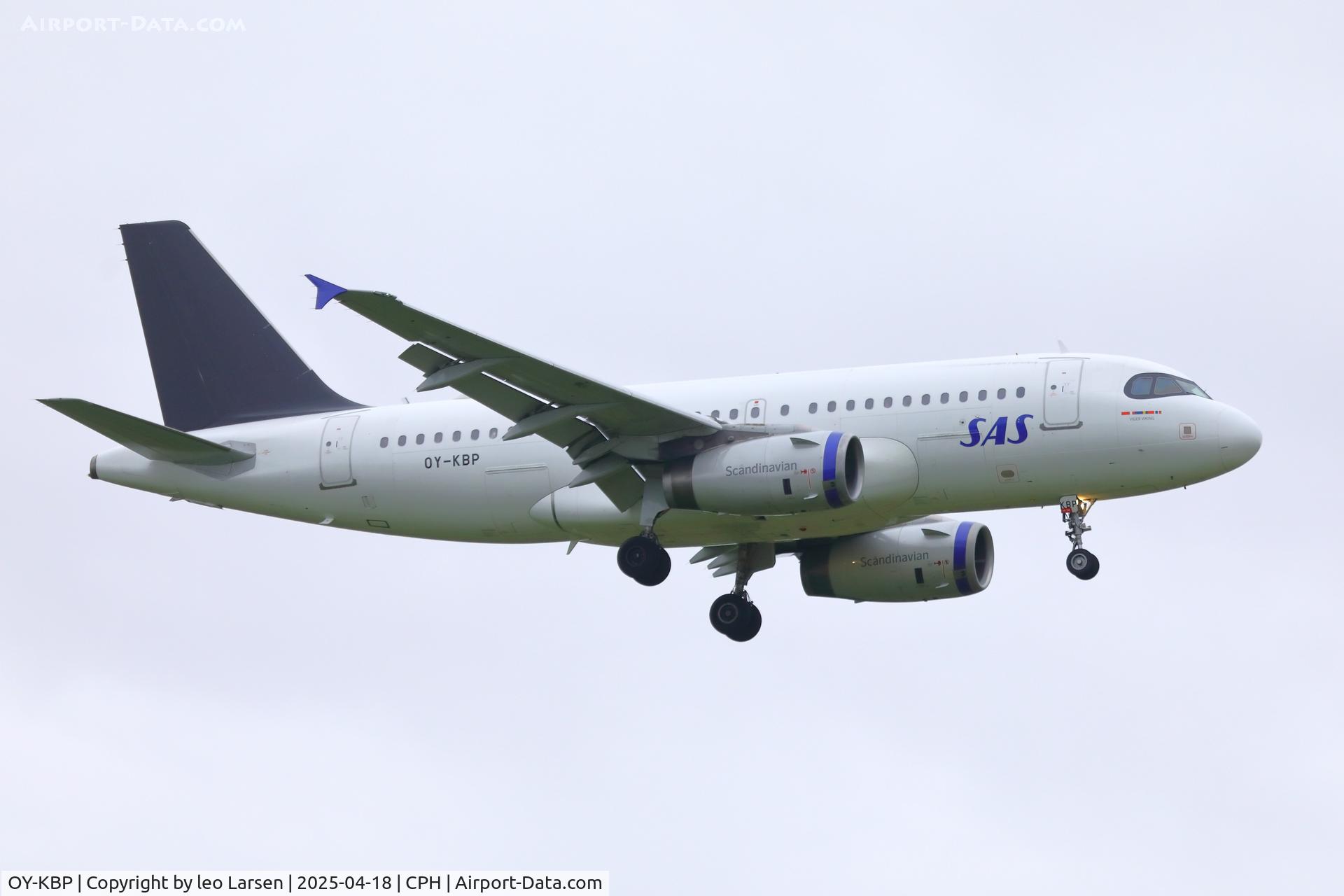 OY-KBP, 2006 Airbus A319-132 C/N 2888, Copenhagen 18.4.2025