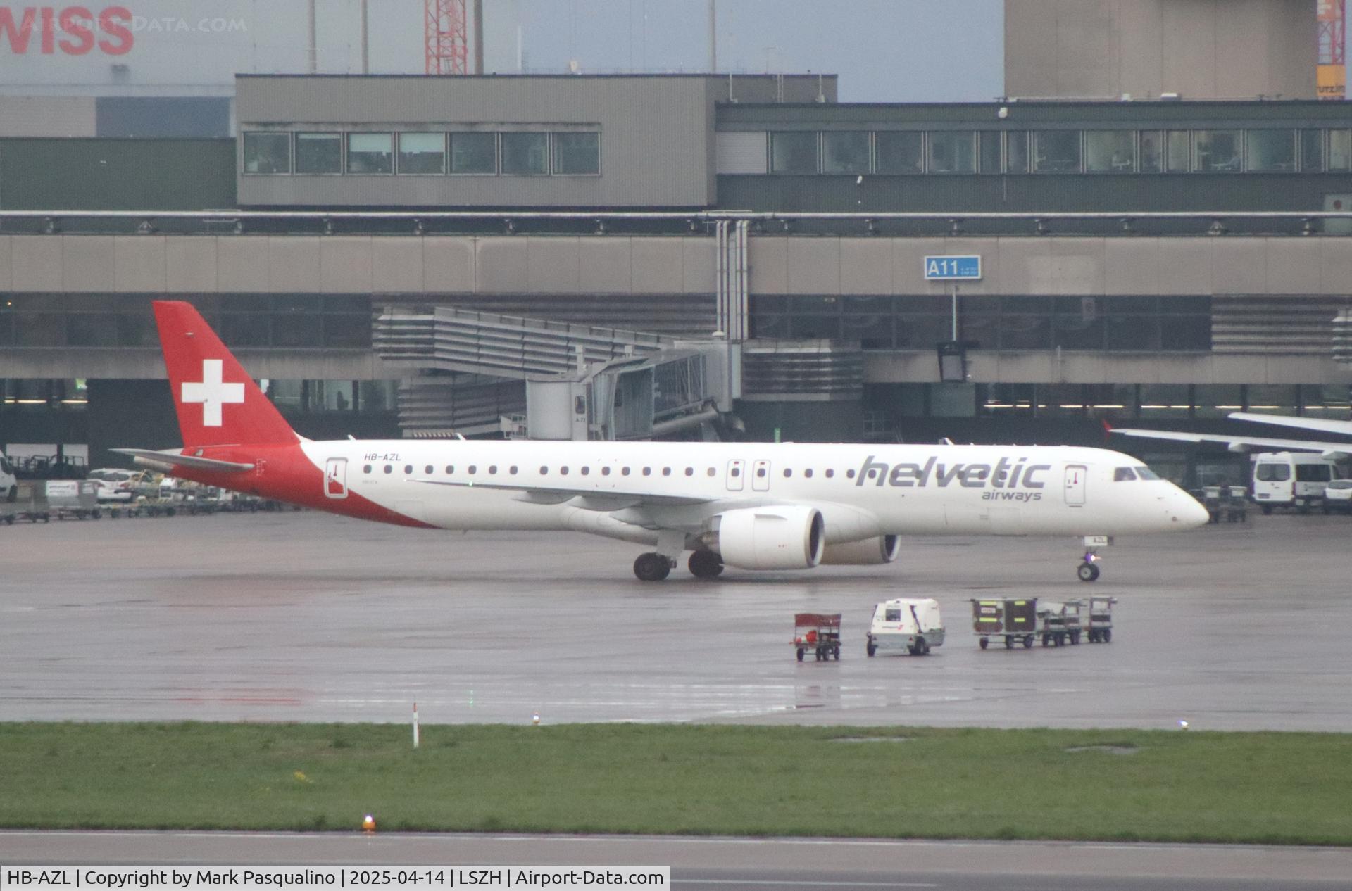 HB-AZL, Embraer E195-E2 C/N 19020059, Embraer ERJ-190-400 STD