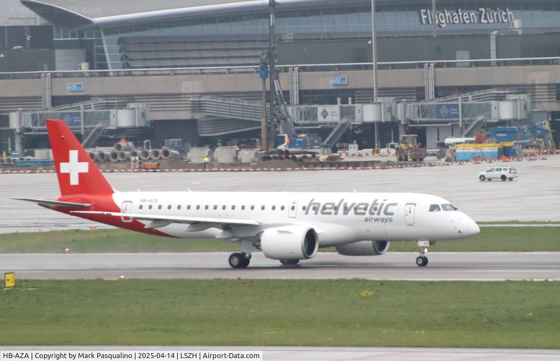 HB-AZA, 2019 Embraer 190-E2 (ERJ-190-300) C/N 19020022, ERJ-190-300