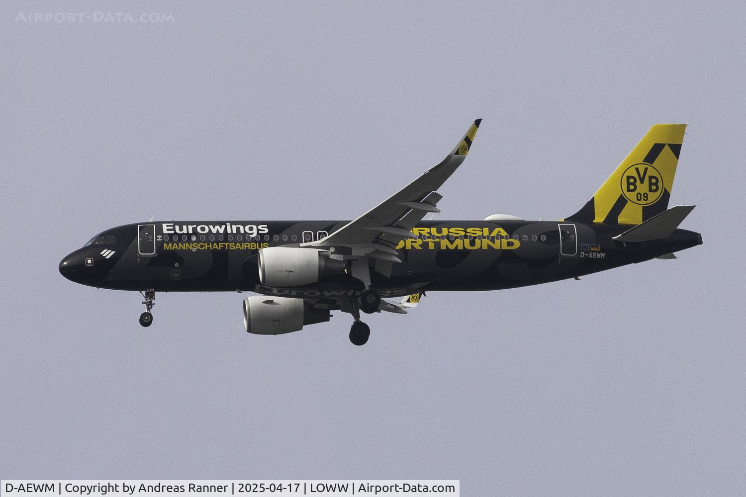 D-AEWM, 2016 Airbus A320-214 C/N 7259, Eurowings A320