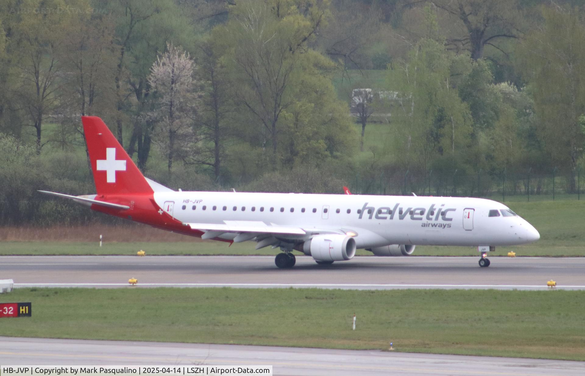 HB-JVP, 2010 Embraer 190LR (ERJ-190-100LR) C/N 19000387, ERJ-190-100LR