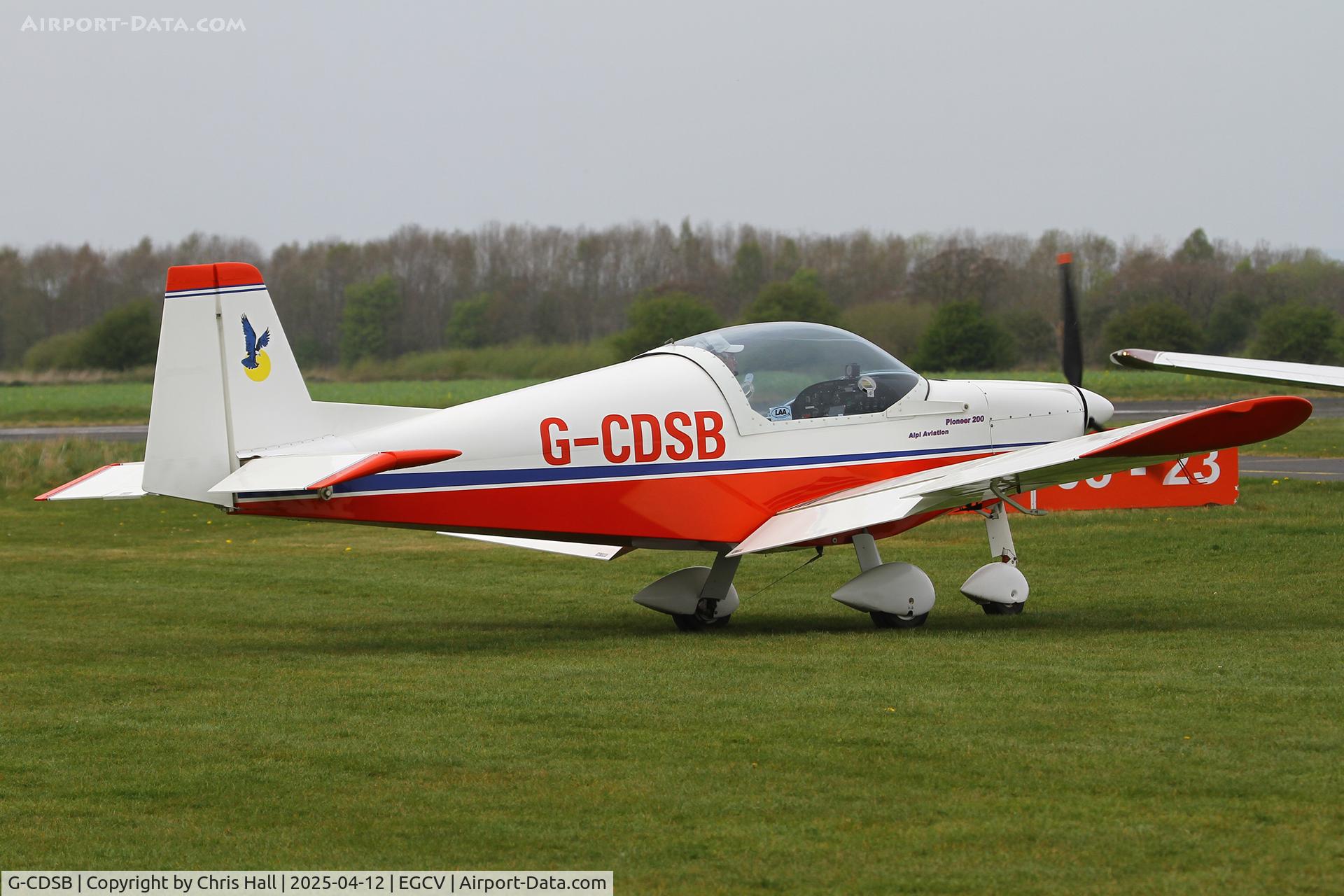 G-CDSB, 2005 Alpi Aviation Pioneer 200 C/N PFA 334-14443, Vintage Piper fly in, Sleap