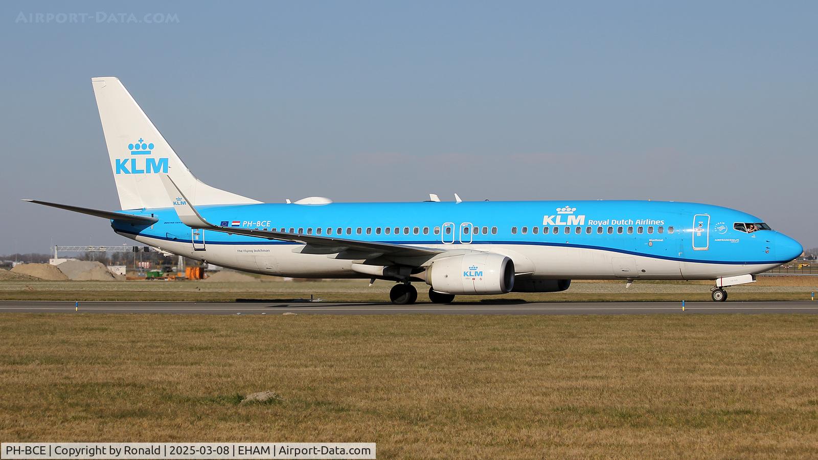 PH-BCE, 2014 Boeing 737-8K2 C/N 42151, at eham
