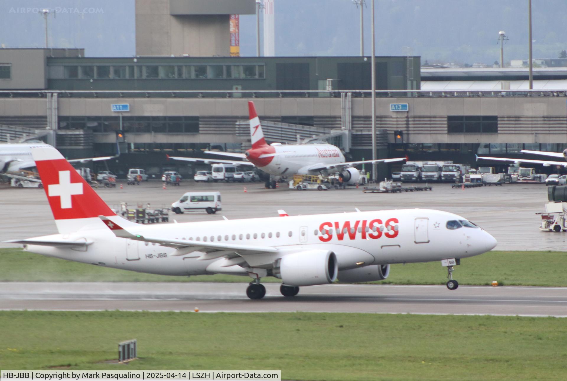 HB-JBB, 2016 Bombardier CSeries CS100 (BD-500-1A10) C/N 50011, Airbus A220-371