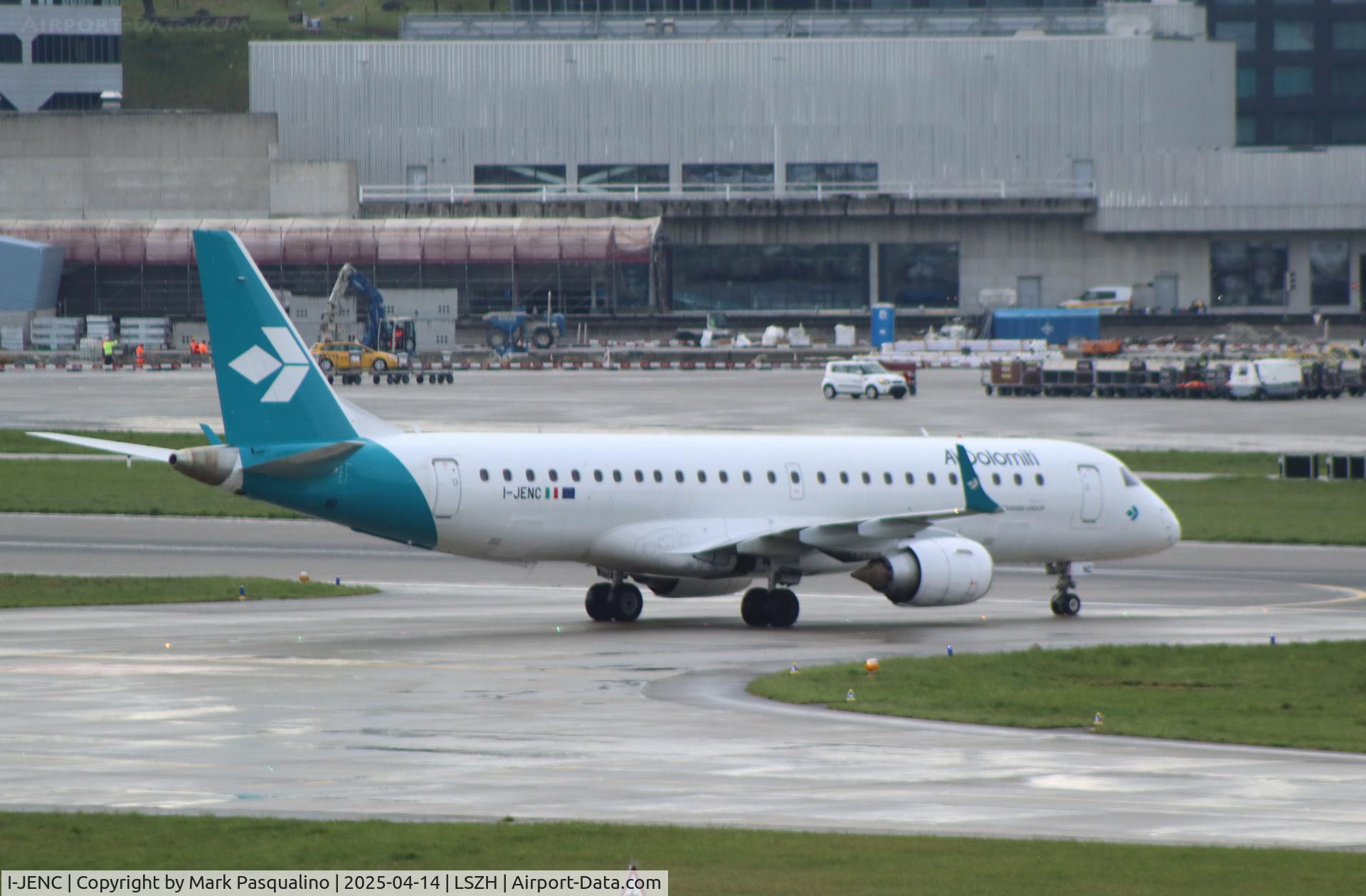 I-JENC, 2009 Embraer 190LR (ERJ-190-100LR) C/N 19000327, ERJ-190-100LR