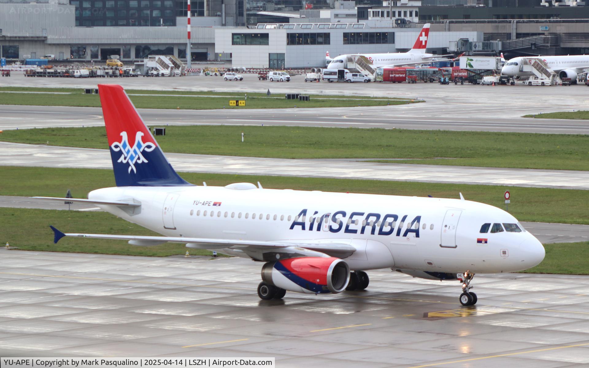 YU-APE, 2007 Airbus A319-132 C/N 3252, Airbus A319-132