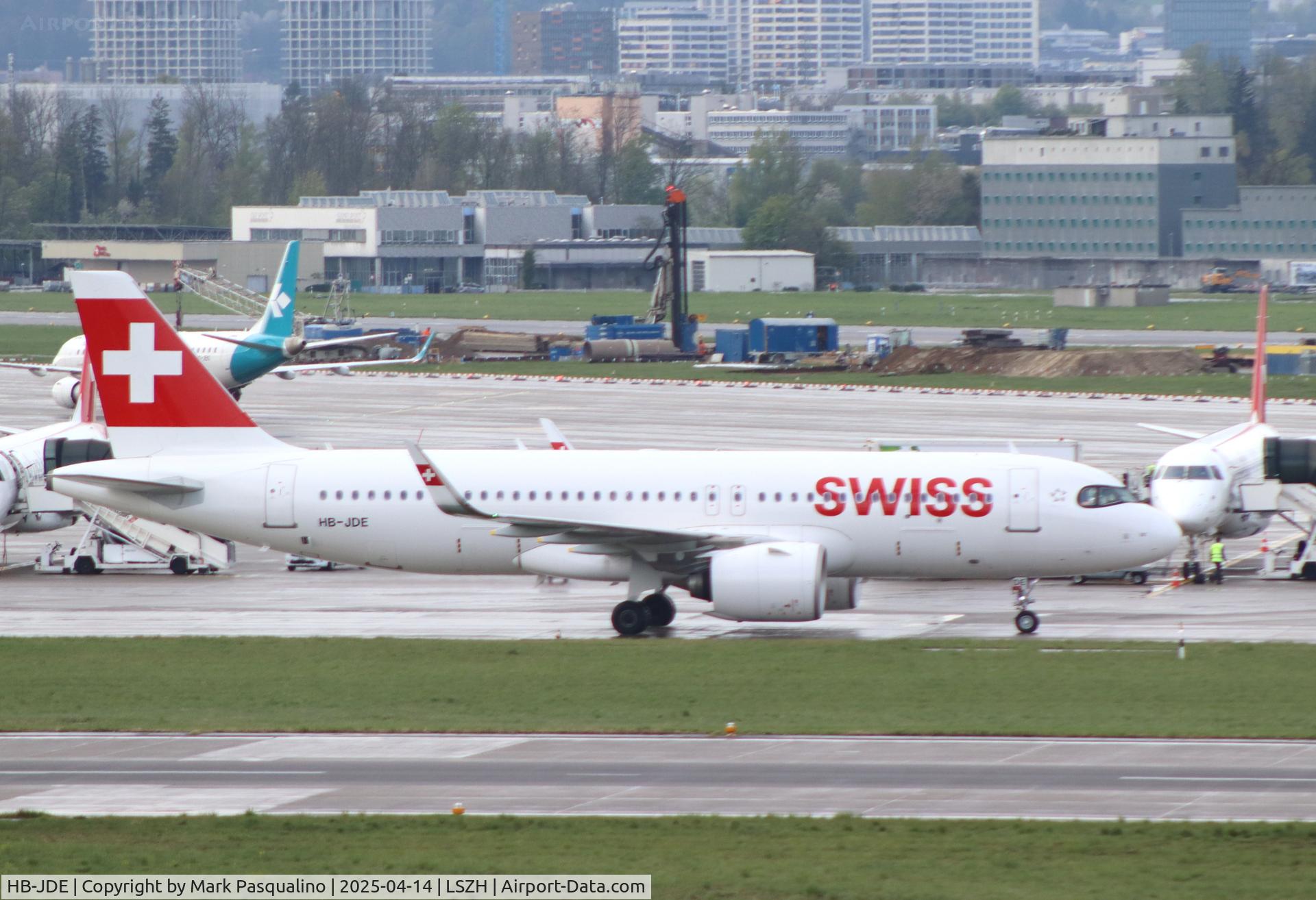 HB-JDE, 2021 Airbus A320-271N C/N 11084, Airbus A320-271N