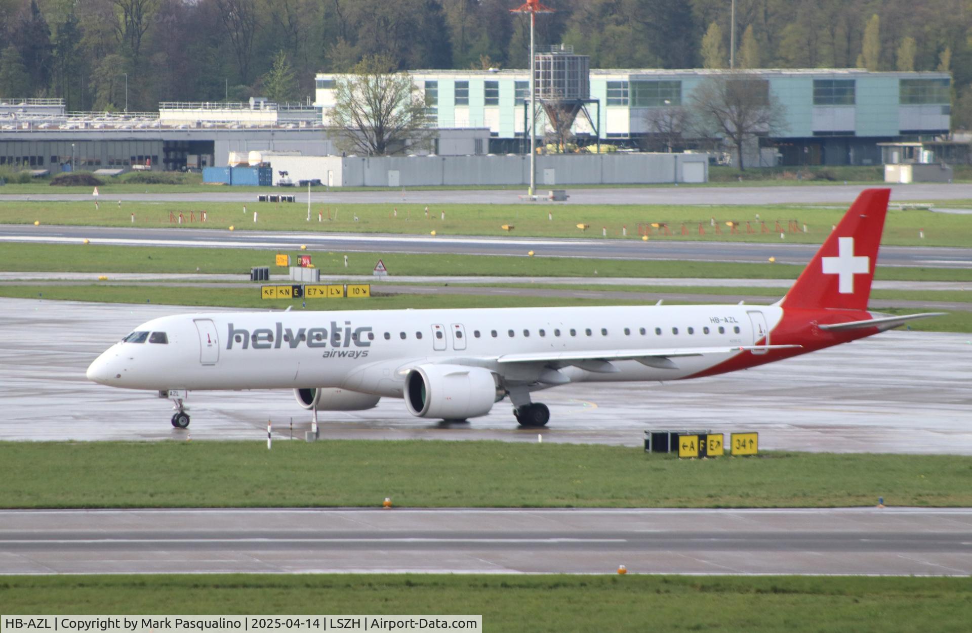 HB-AZL, Embraer E195-E2 C/N 19020059, Embraer ERJ-190-400 STD