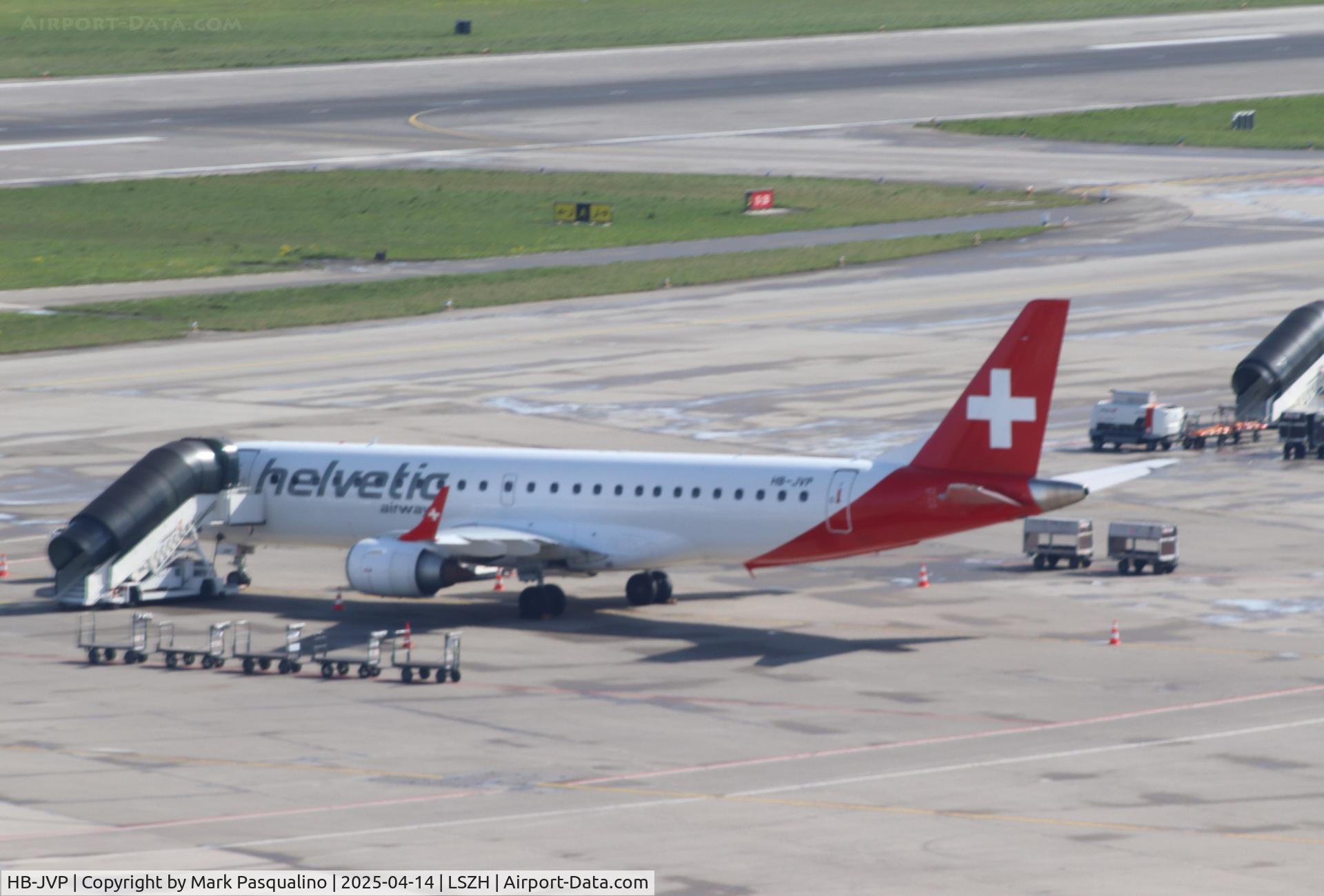HB-JVP, 2010 Embraer 190LR (ERJ-190-100LR) C/N 19000387, ERJ-190-100LR