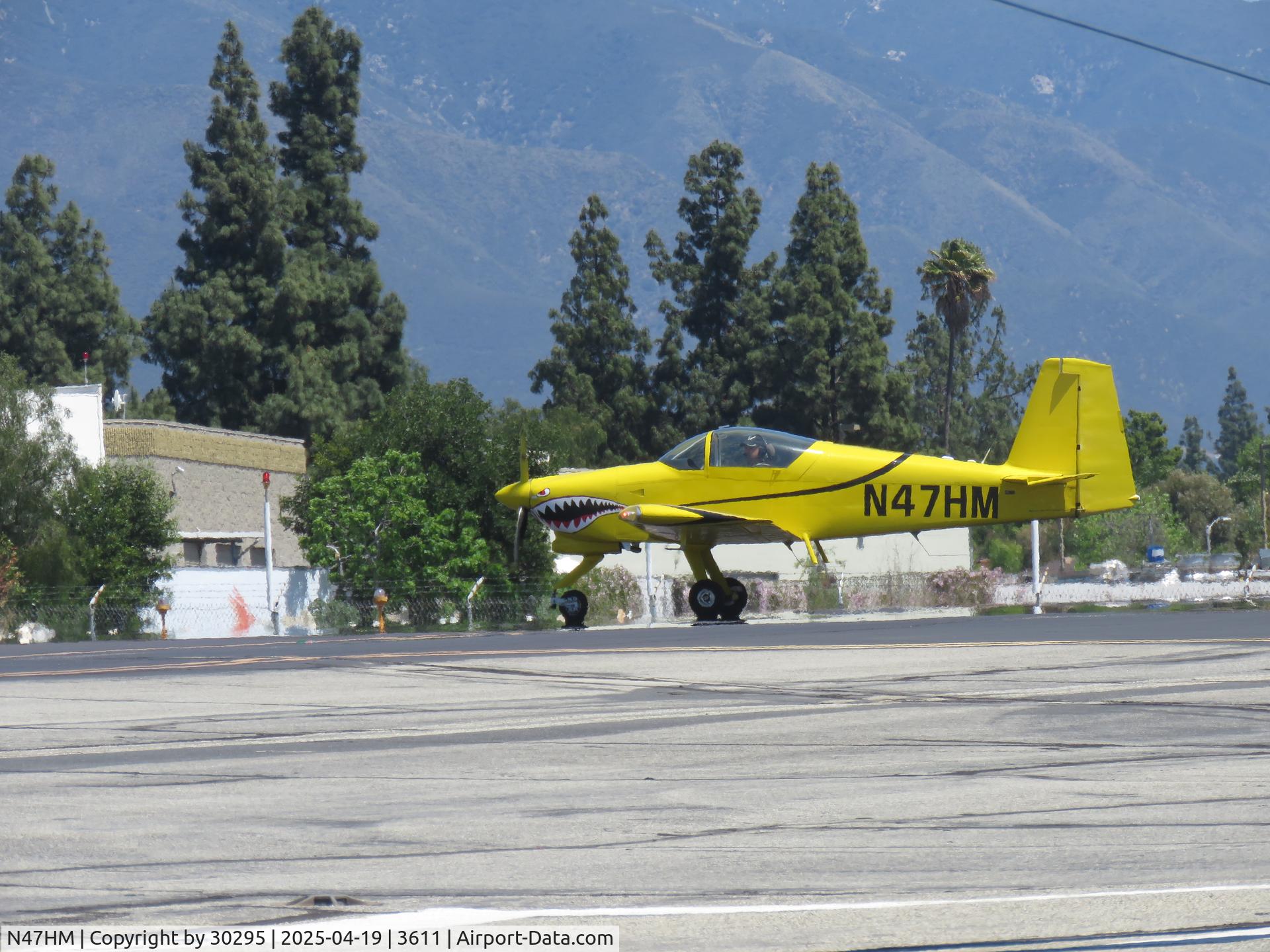 N47HM, 2020 Vans RV-7A C/N 74610, Waiting