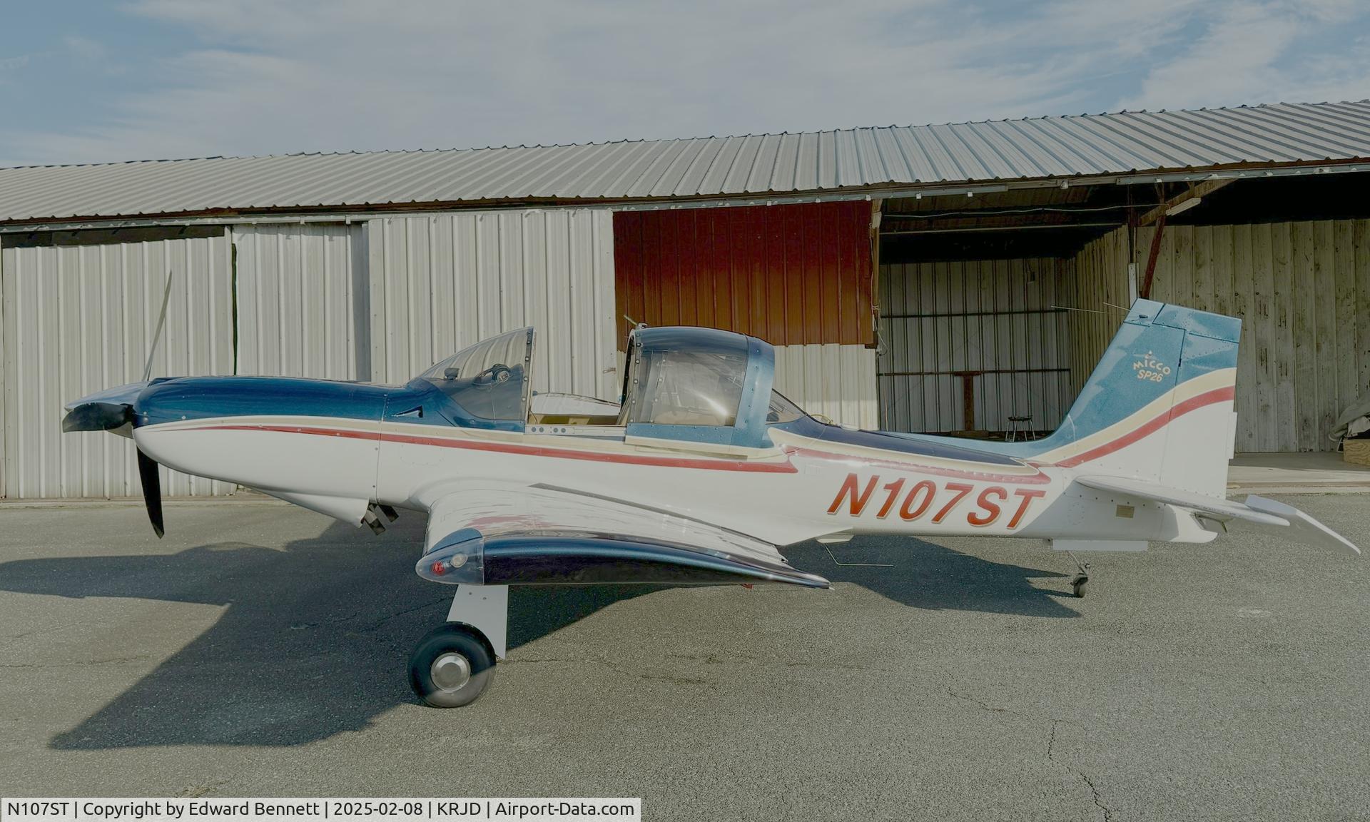N107ST, 2001 Meyers MAC-145B C/N 260007, Gooden Airpark KRJD. Micco SP26. “Seminole Wind”