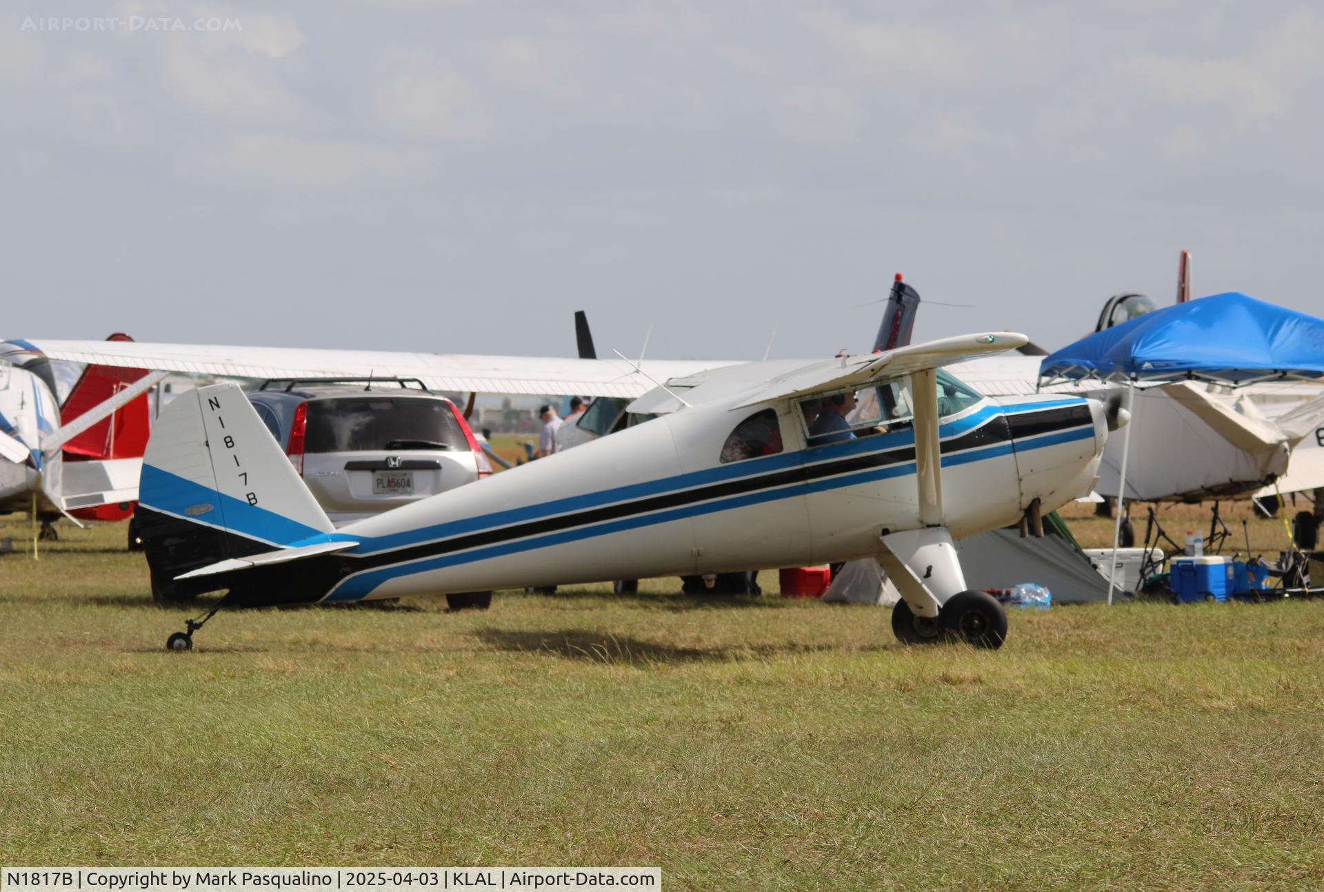 N1817B, 1948 Luscombe 8F Silvaire C/N 6244, Luscombe 8F