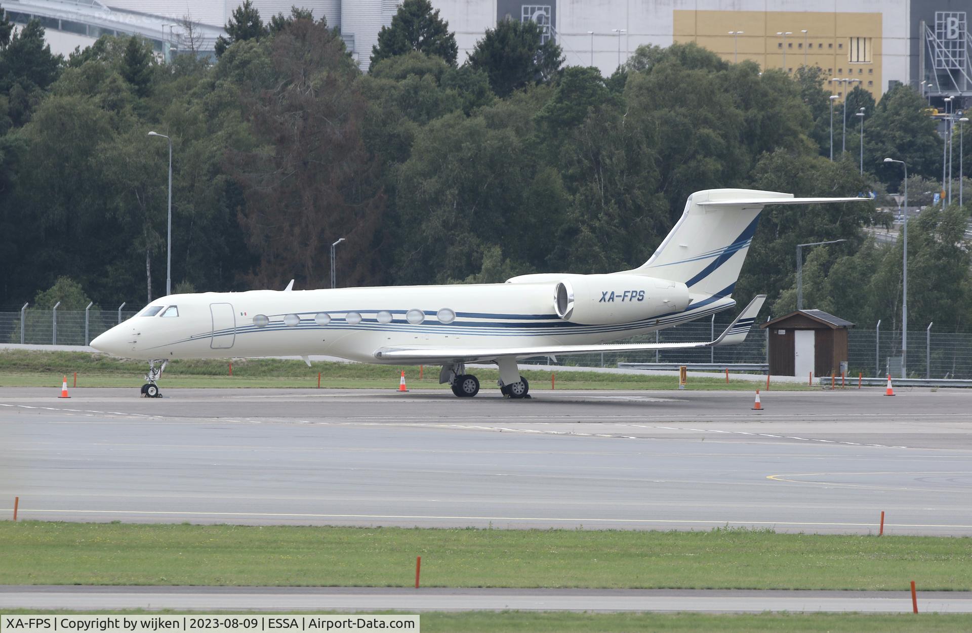 XA-FPS, Gulfstream G550 C/N 5127, RAMP M
