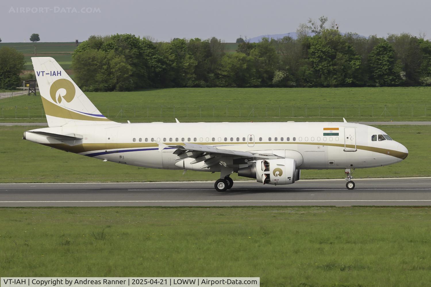 VT-IAH, 2006 Airbus ACJ319 (A319-115/CJ) C/N 2837, Reliance Industries A319