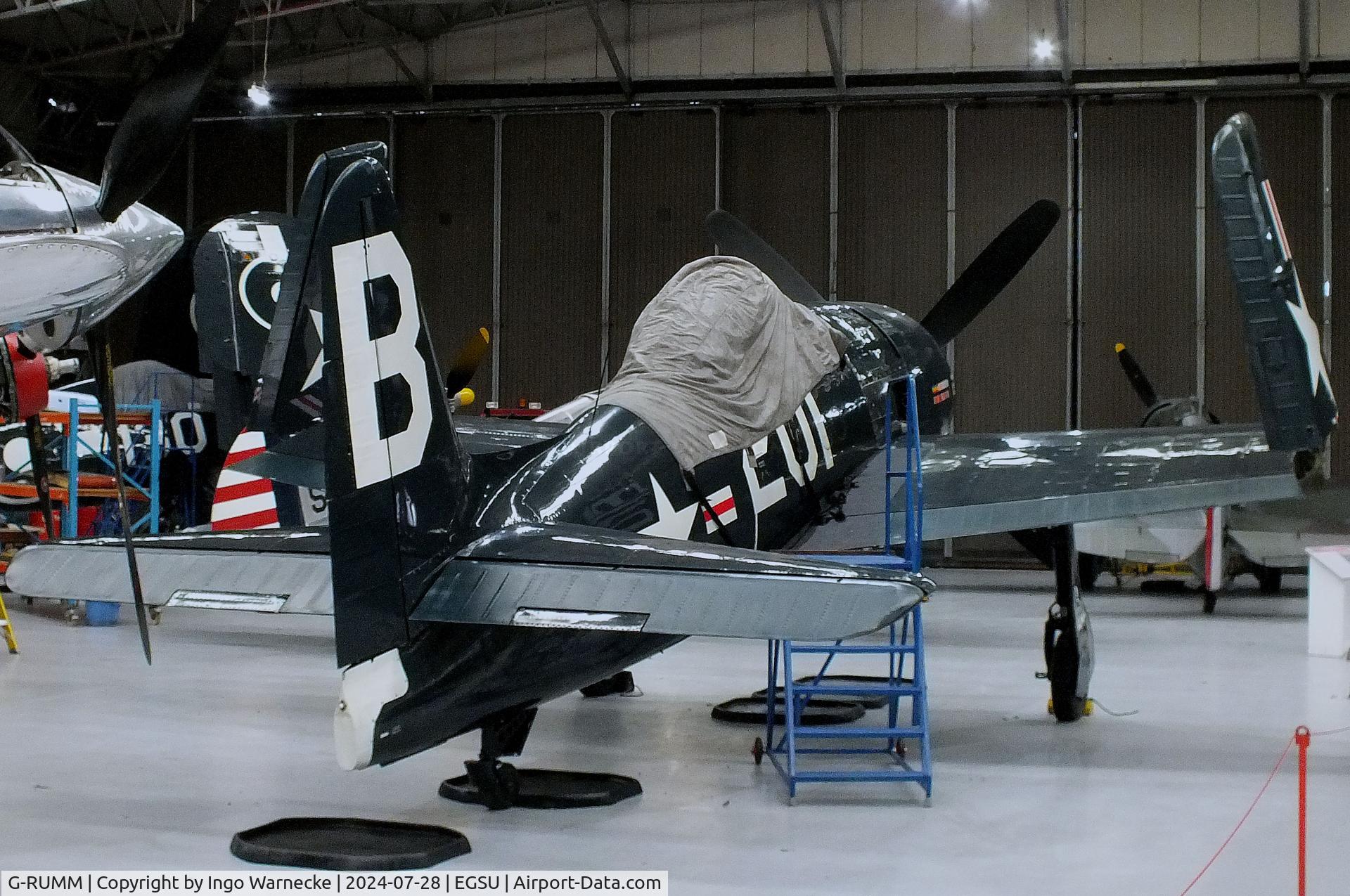G-RUMM, 1948 Grumman F8F-2 (G58) Bearcat C/N D.1088, Grumman F8F-2 Bearcat (G-58) at the IWM and other collections, Duxford