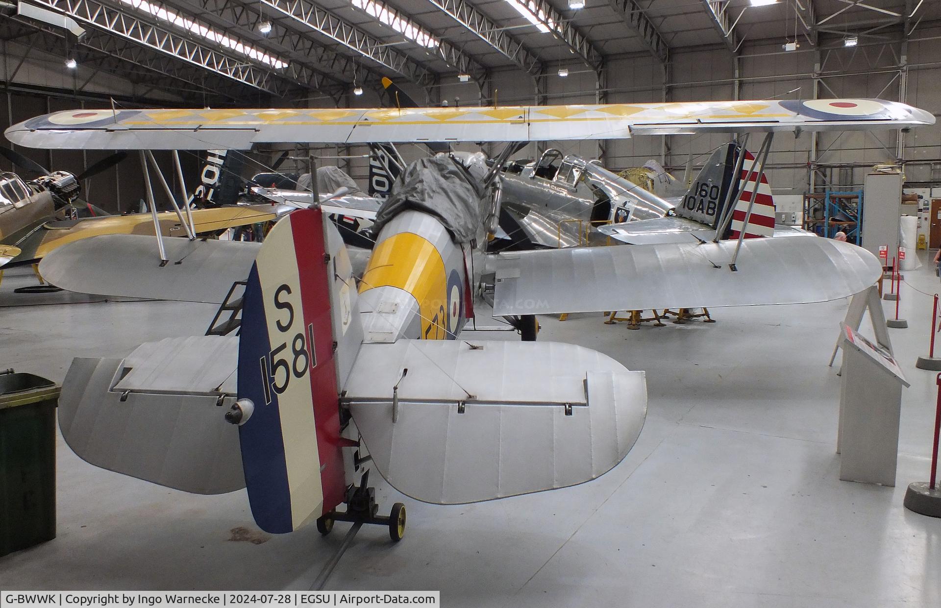 G-BWWK, 1932 Hawker Nimrod I C/N 41H-43617, Hawker Nimrod I at the IWM and other collections, Duxford