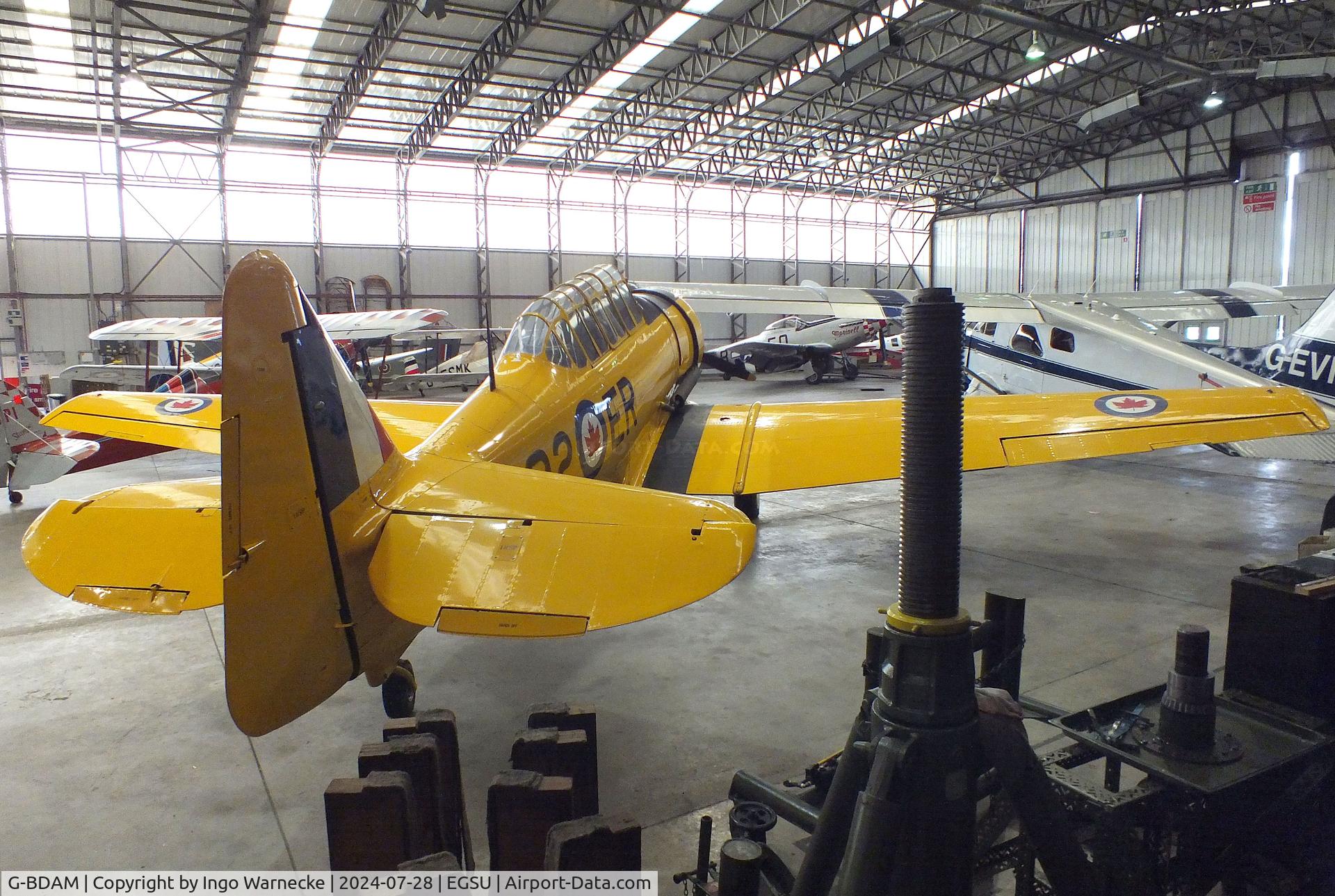 G-BDAM, 1943 Noorduyn AT-16 Harvard IIB C/N 14-726, North American (Noorduyn) T-6 / AT-16 Harvard II B at the IWM and other collections, Duxford
