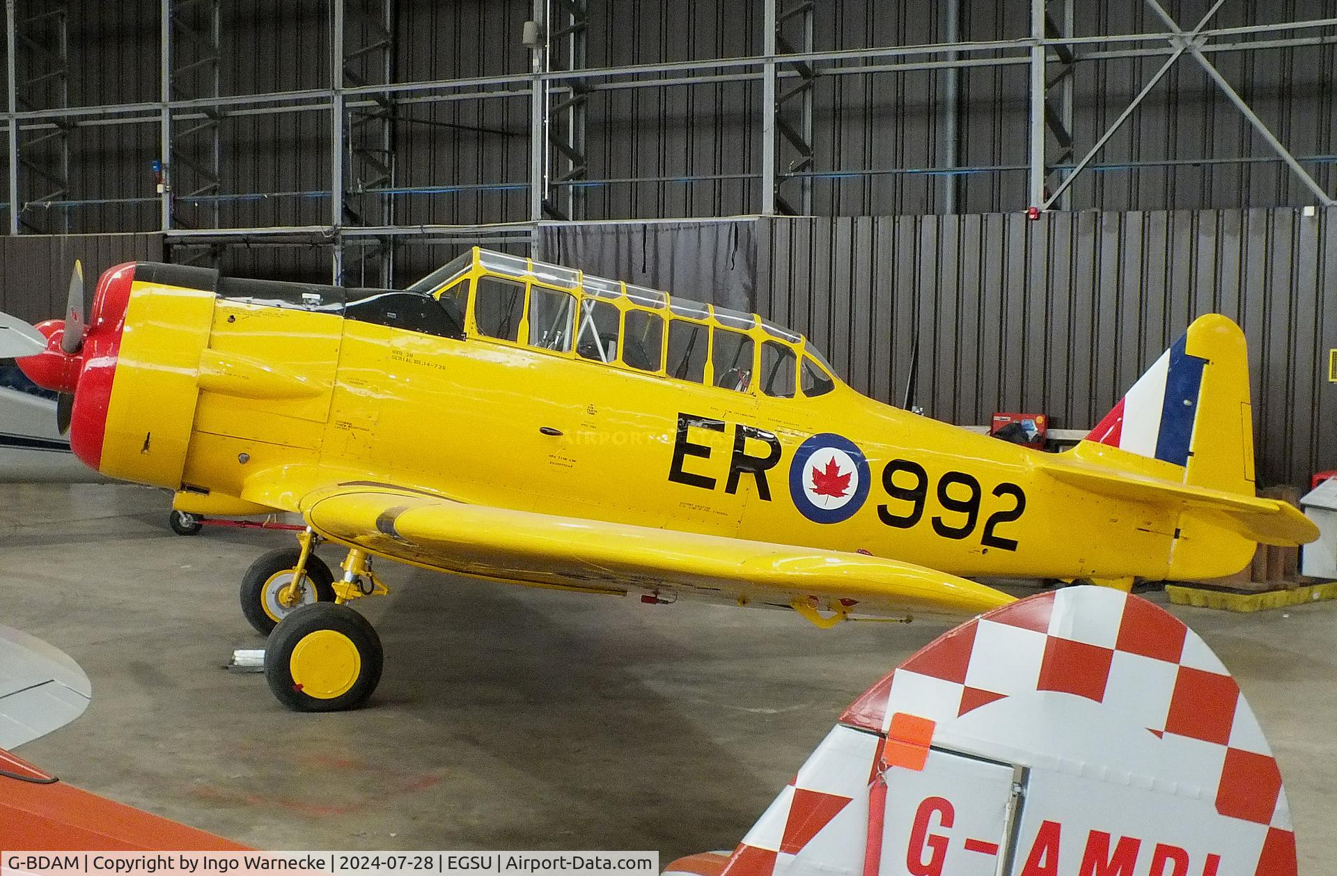 G-BDAM, 1943 Noorduyn AT-16 Harvard IIB C/N 14-726, North American (Noorduyn) T-6 / AT-16 Harvard II B at the IWM and other collections, Duxford