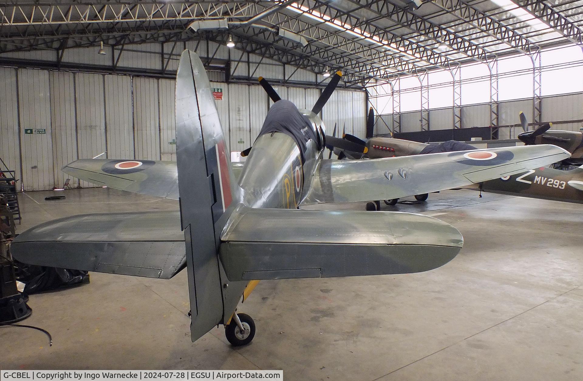 G-CBEL, 1953 Hawker Fury FB11 C/N 37539, Hawker Sea Fury FB11, displayed to represent Fury prototype at the IWM and other collections, Duxford