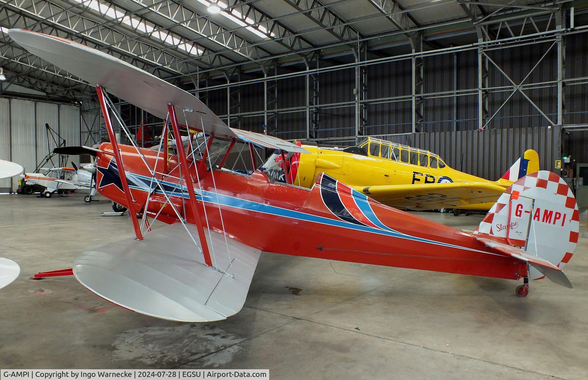 G-AMPI, 1946 Stampe-Vertongen SV-4C C/N 213, Stampe-Vertongen SV-4C at the IWM and other collections, Duxford