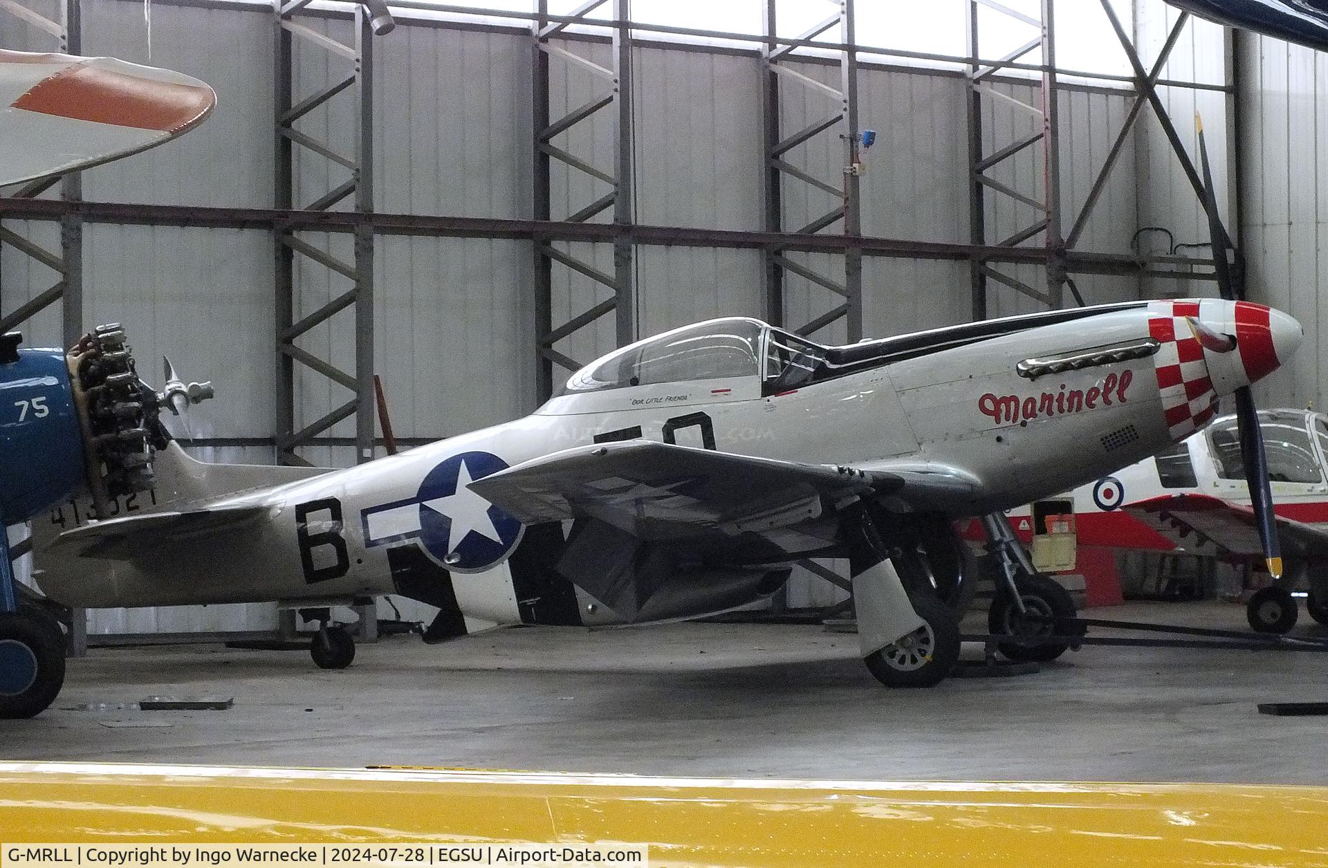 G-MRLL, 1943 North American P-51D Mustang C/N 109-27154, North American P-51D Mustang at the IWM and other collections, Duxford