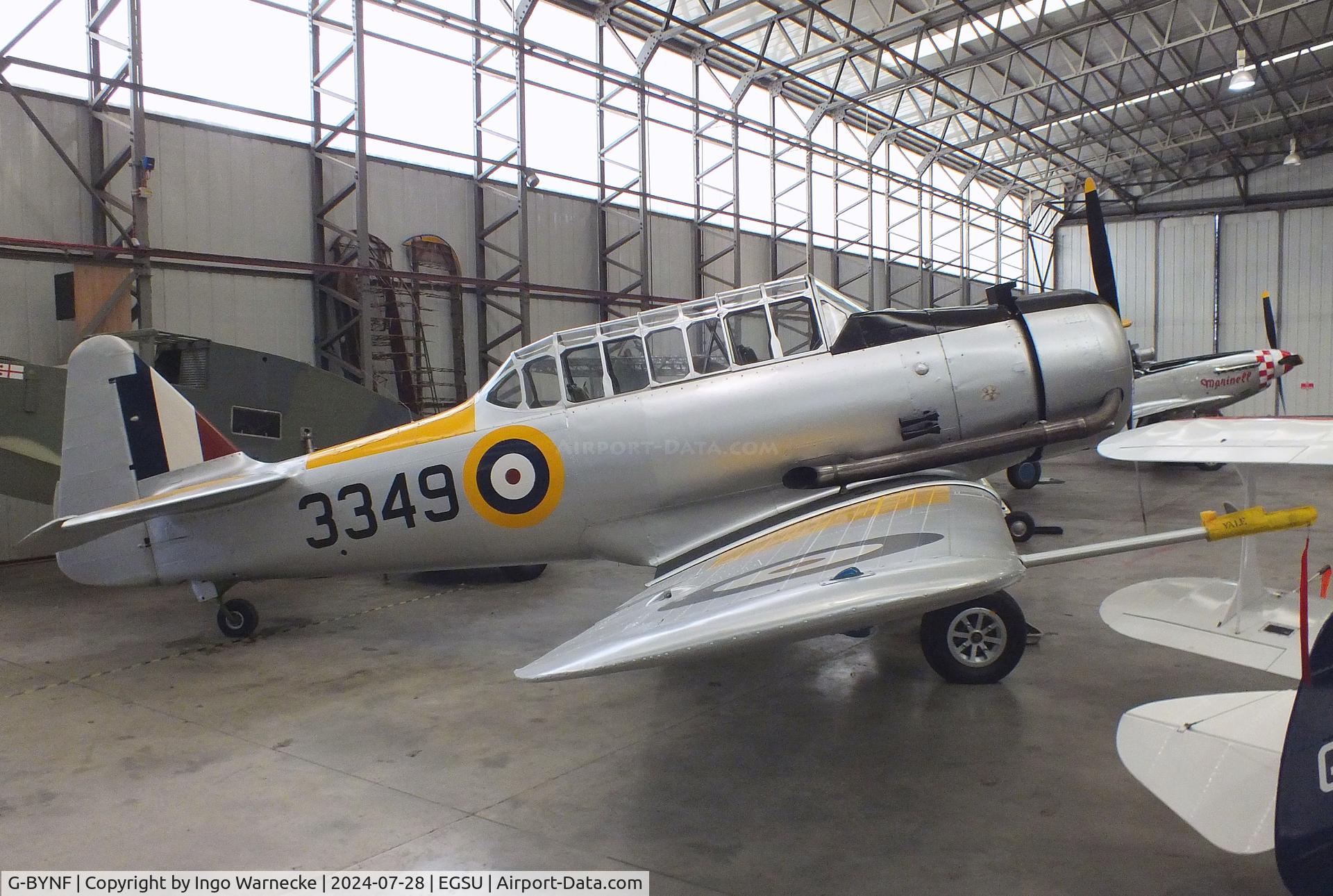 G-BYNF, 1939 North American NA-64 Yale C/N 64-2171, North American NA-64 Yale at the IWM and other collections, Duxford