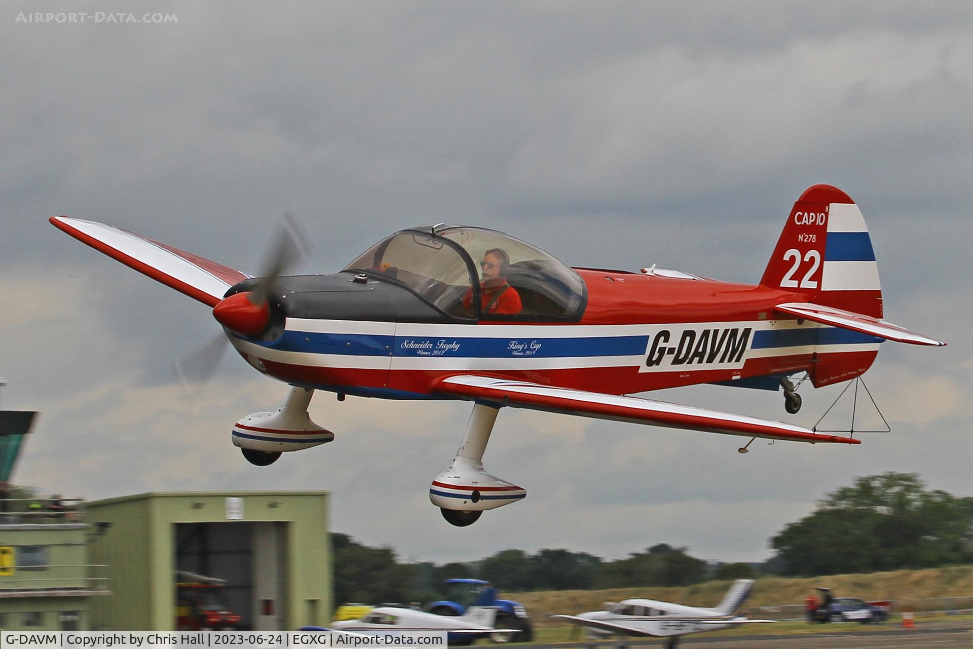 G-DAVM, 1998 Mudry CAP-10B C/N 278, RRRA Air Race