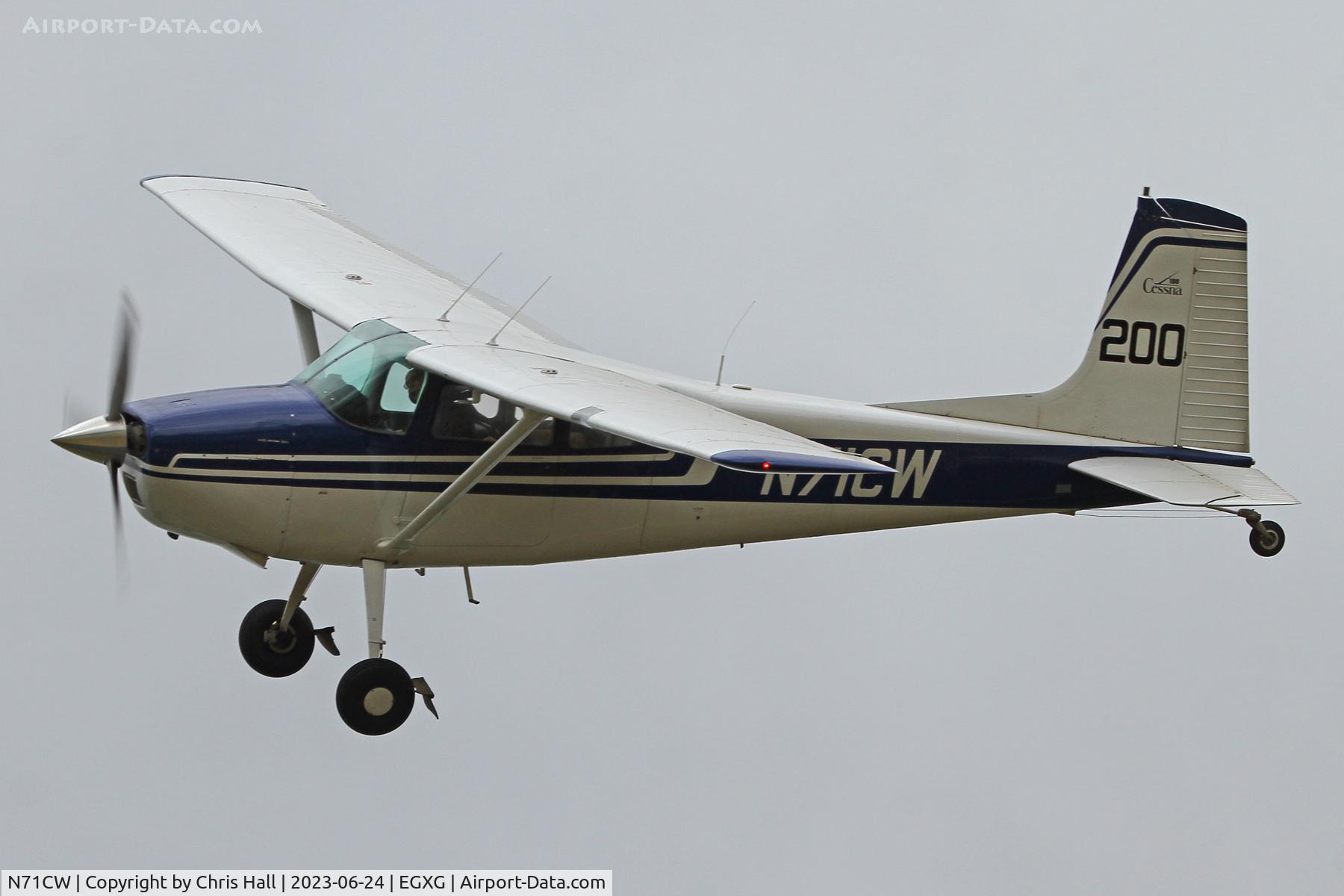 N71CW, 1962 Cessna 180E C/N 18051093, RRRA Air Race