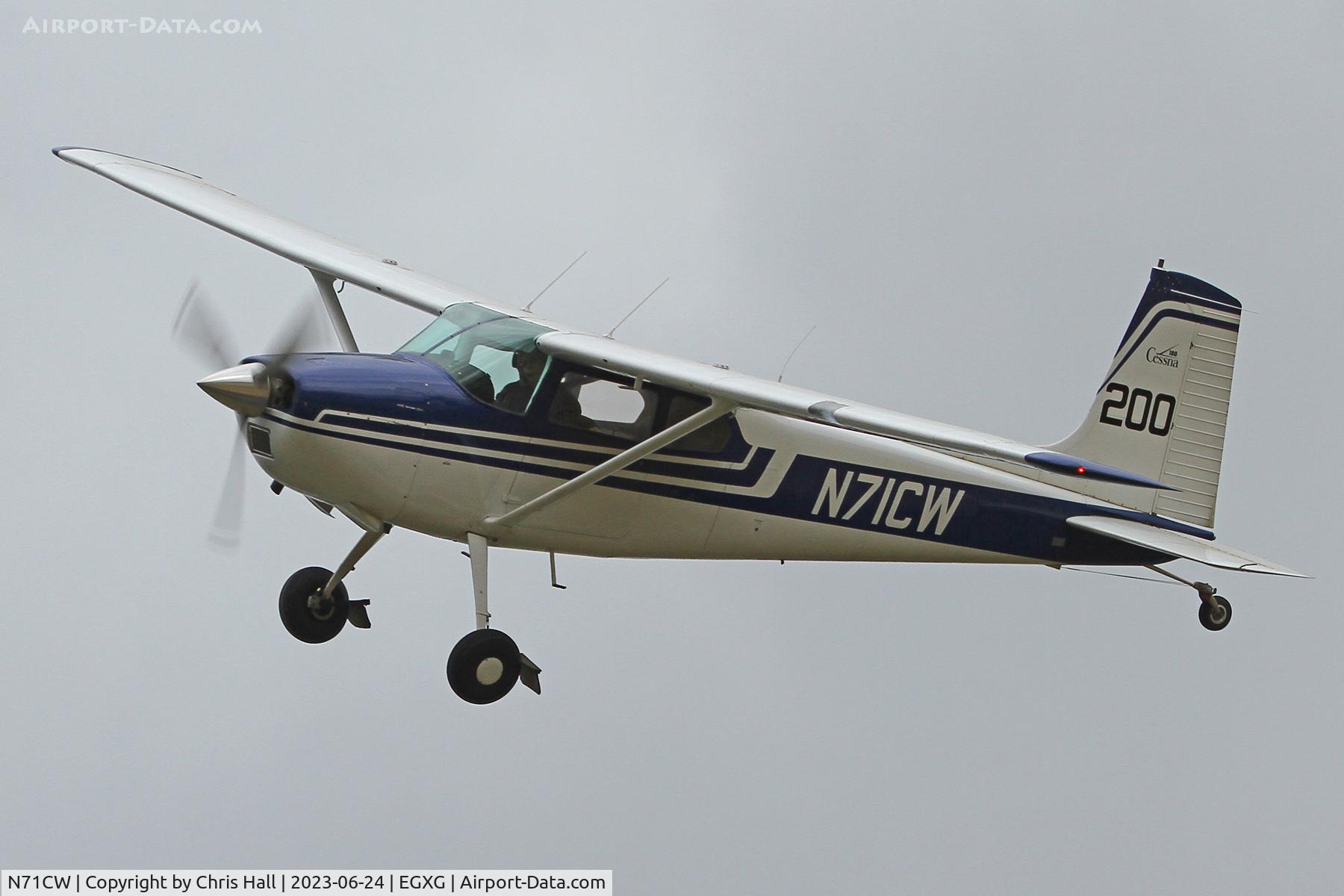 N71CW, 1962 Cessna 180E C/N 18051093, RRRA Air Race