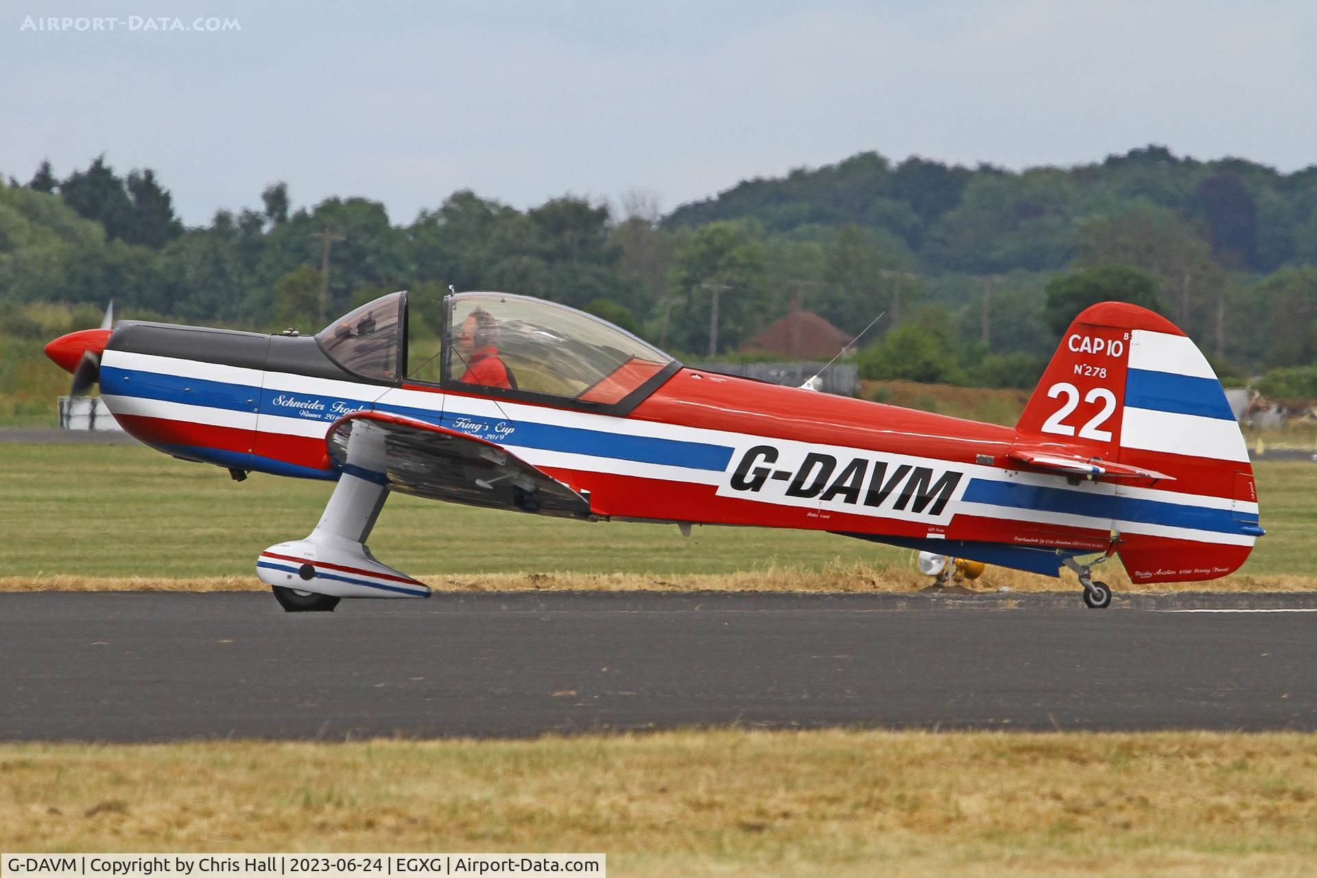 G-DAVM, 1998 Mudry CAP-10B C/N 278, RRRA Air Race