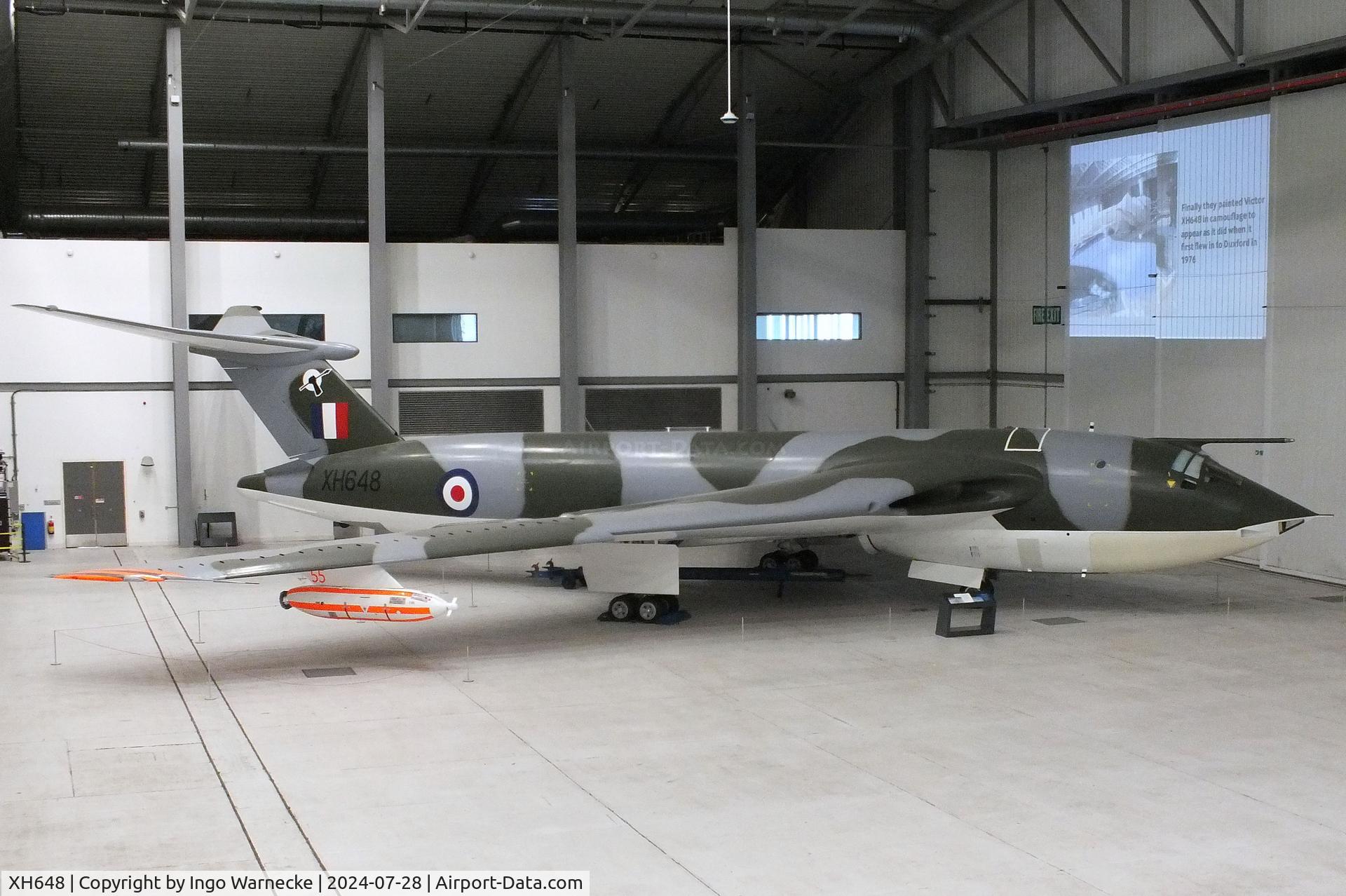 XH648, 1959 Handley Page Victor K.1A C/N HP80/48, Handley Page Victor K1A at the IWM and other collections, Duxford