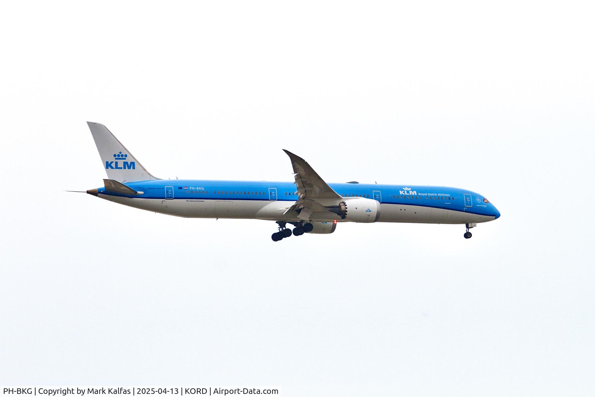 PH-BKG, 2019 Boeing 787-10 Dreamliner Dreamliner C/N 42508, B78X KLM Boeing 787-10 Dreamliner PH-BKG 10C approach KORD