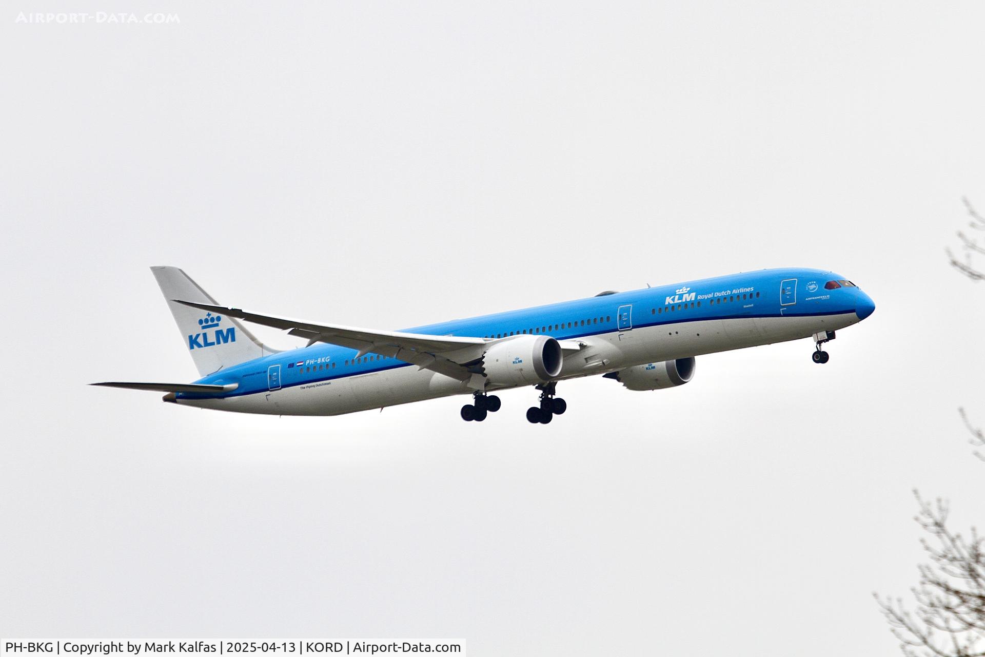 PH-BKG, 2019 Boeing 787-10 Dreamliner Dreamliner C/N 42508, B78X KLM Boeing 787-10 Dreamliner PH-BKG 10C approach KORD