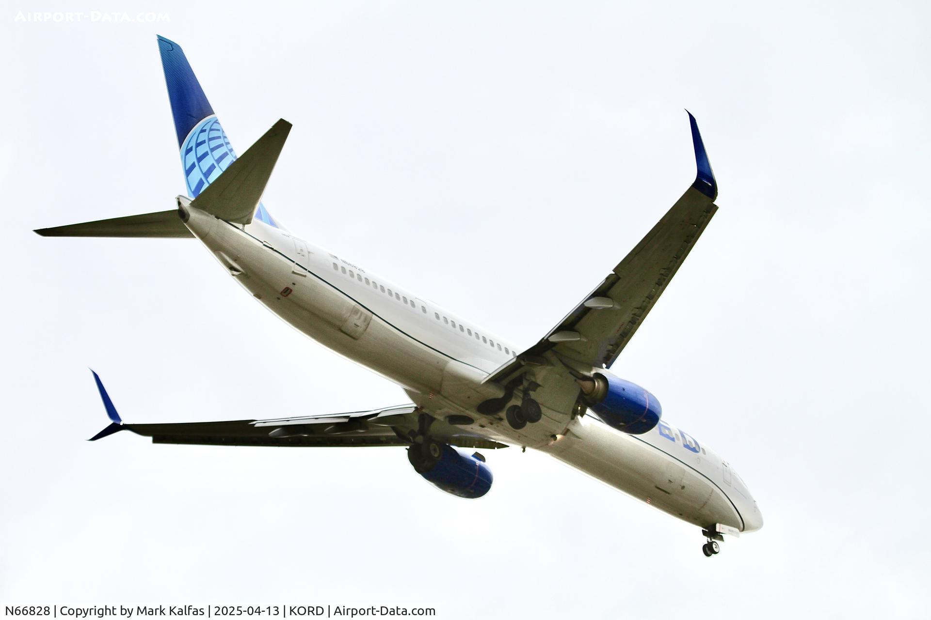N66828, 2014 Boeing 737-924/ER C/N 44580, B739 United Airlines BOEING 737-924ER N66828 10R approach KORD