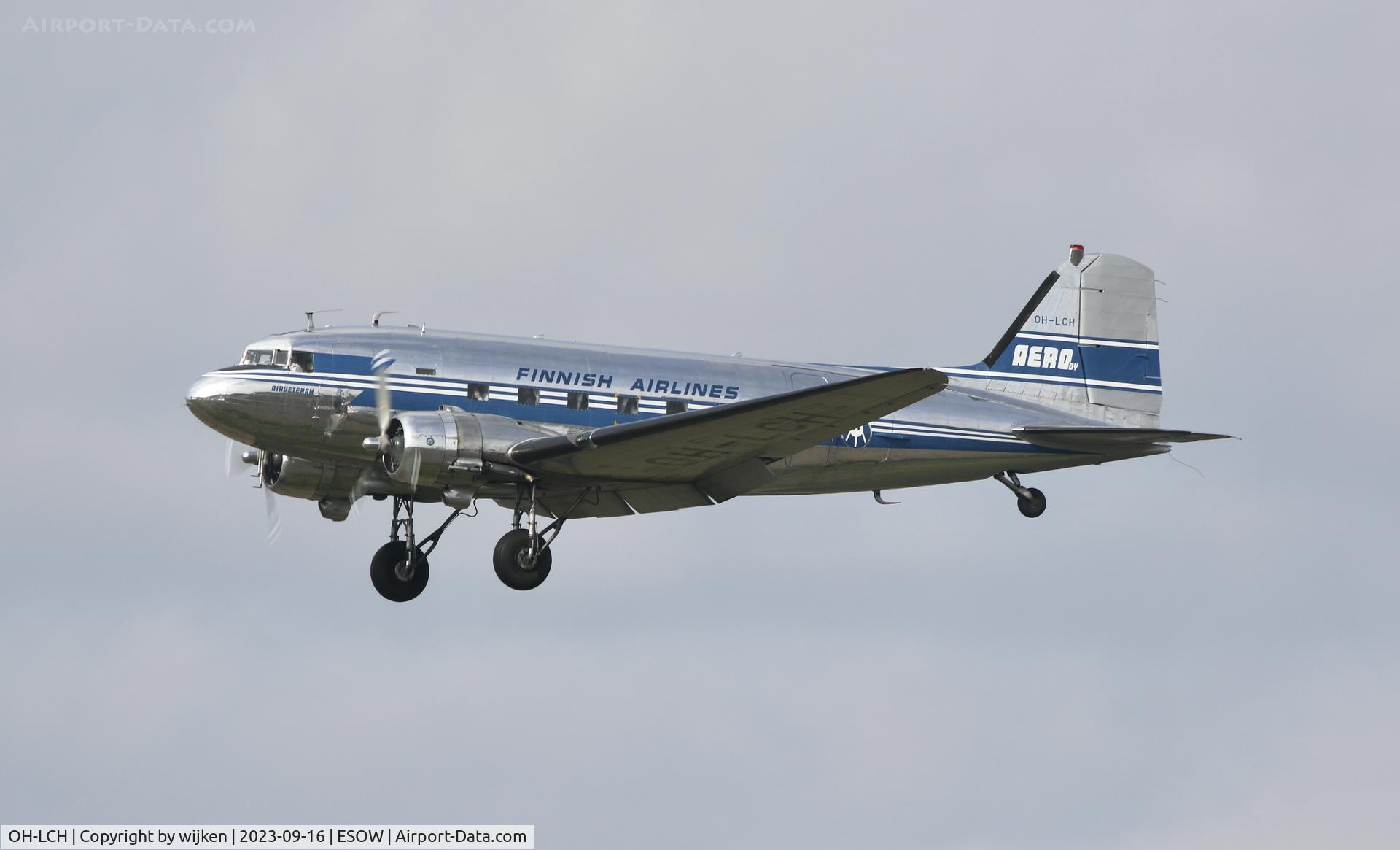 OH-LCH, 1942 Douglas C-53C Skytrooper C/N 6346, What a Finnish