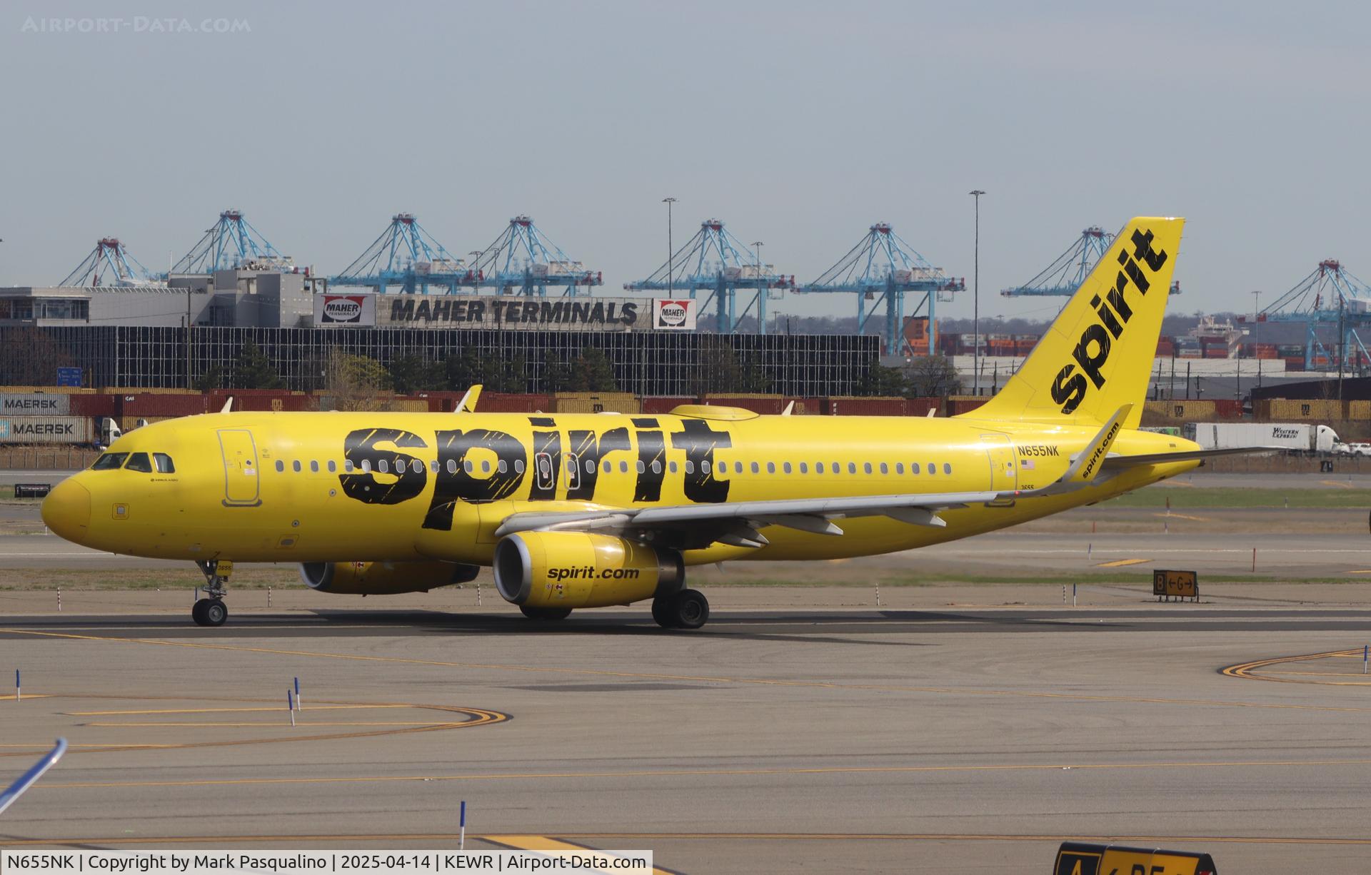 N655NK, 2018 Airbus A320-232 C/N 8376, Airbus A320-232