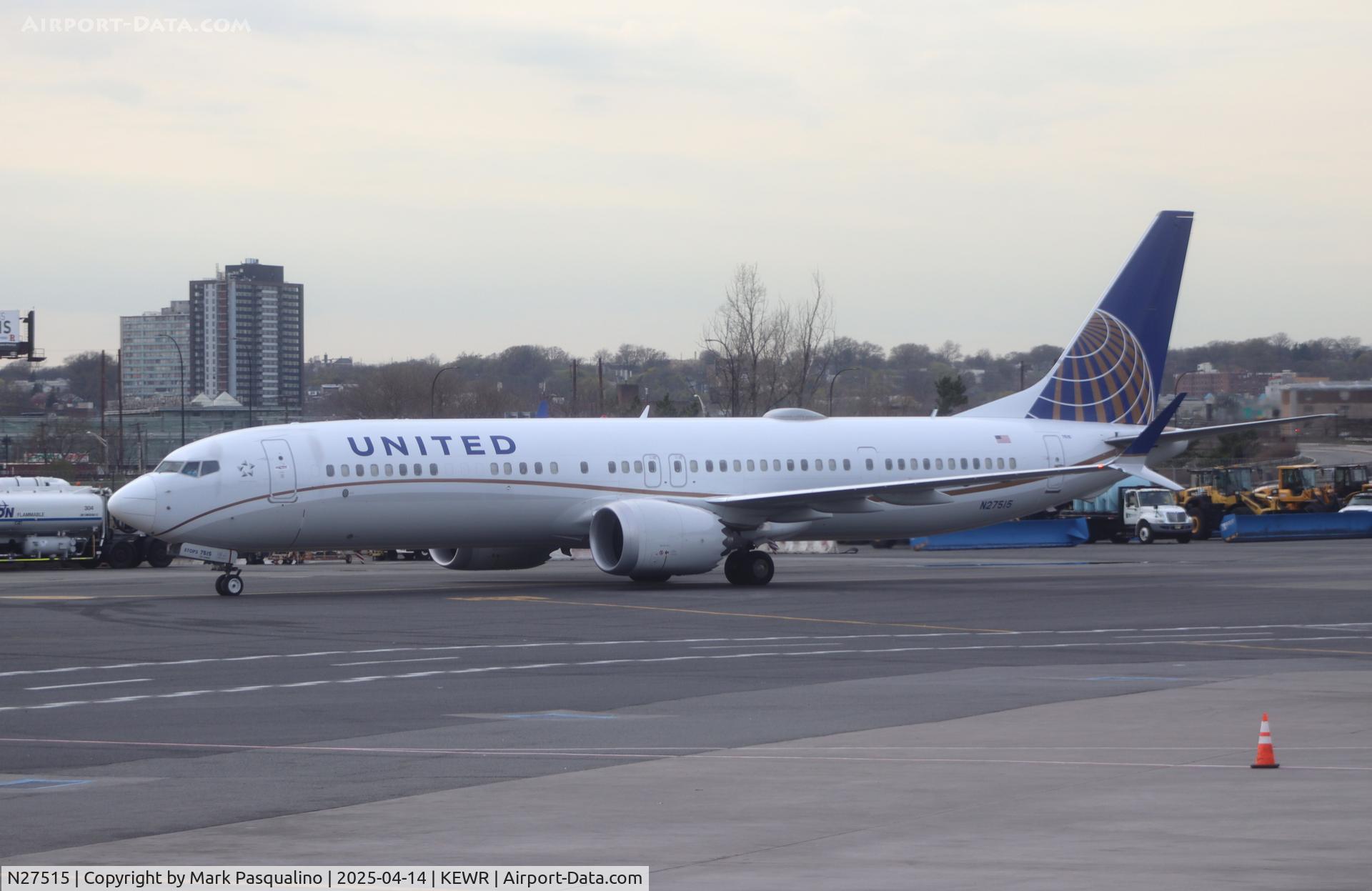 N27515, 2019 Boeing 737-9 MAX C/N 43452, Boeing 737-9 MAX