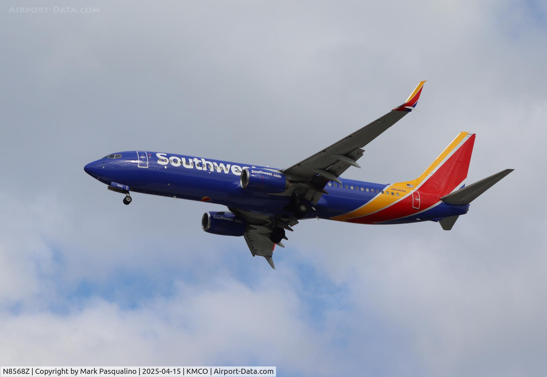 N8568Z, 2018 Boeing 737-8H4 C/N 64248, Boeing 737-8H4