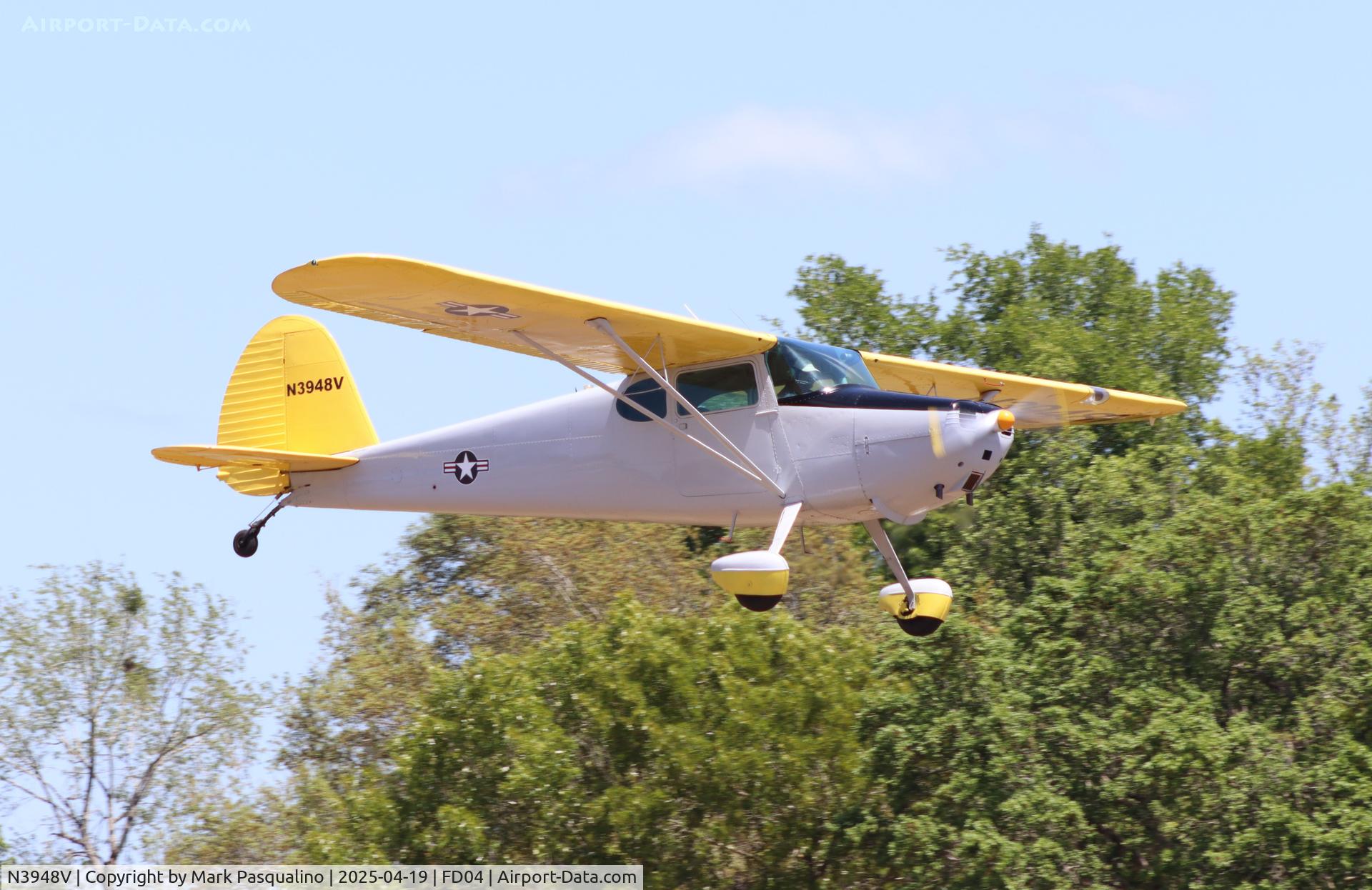 N3948V, 1948 Cessna 170 C/N 18267, Cessna 170