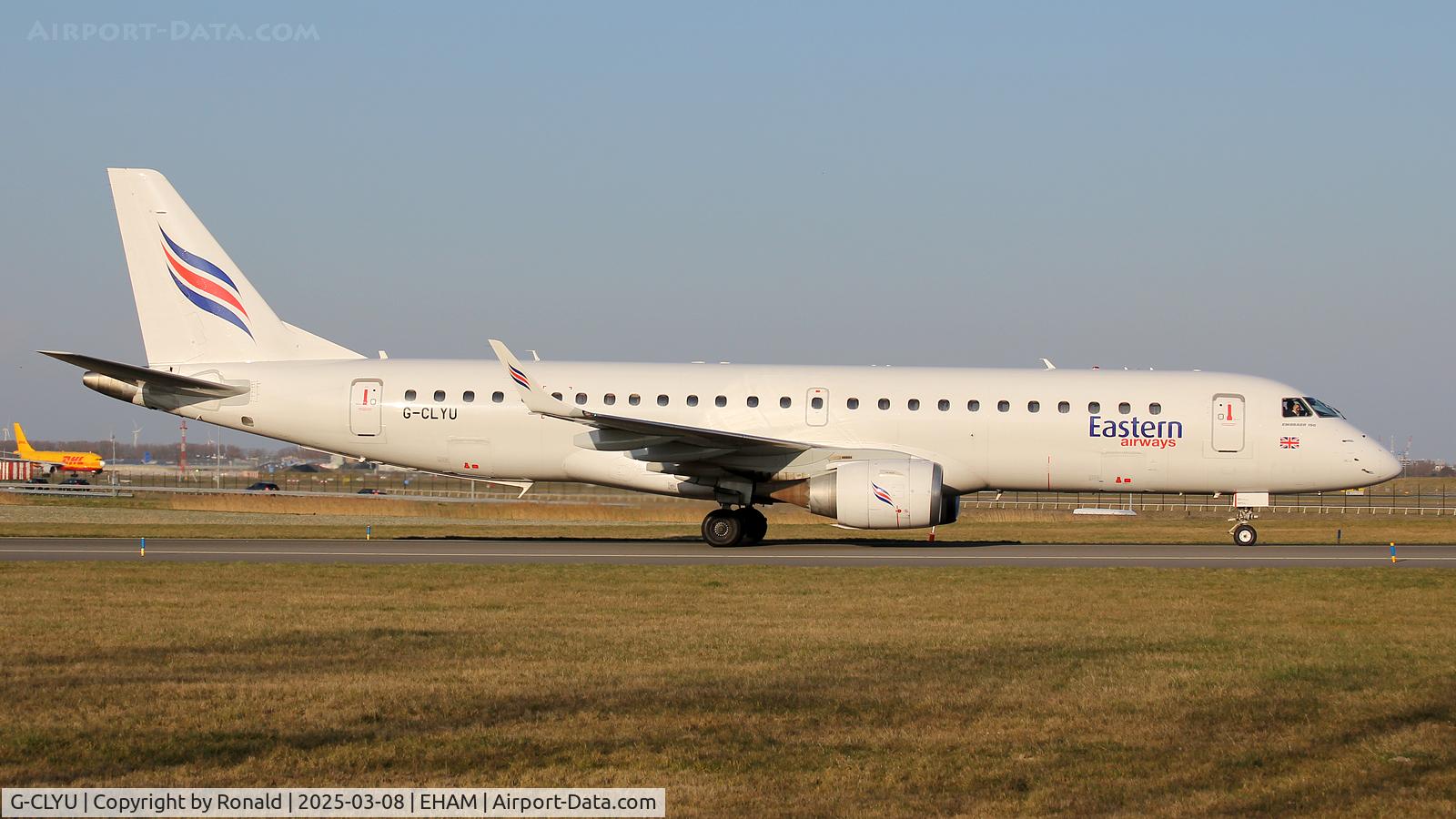 G-CLYU, 2009 Embraer 190AR (ERJ-190-100IGW) C/N 19000310, at eham