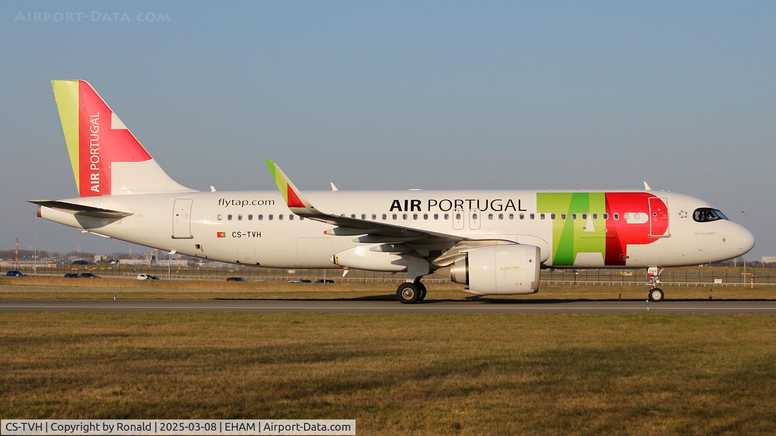 CS-TVH, 2020 Airbus A320-251N C/N 10033, at eham