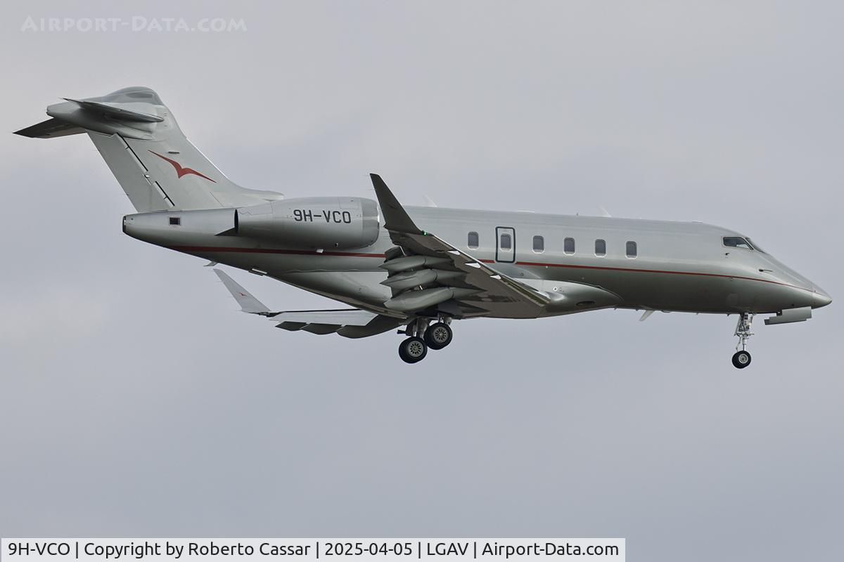 9H-VCO, 2016 Bombardier Challenger 350 C/N 20642, Athens Eleftherios Venizelos Airport