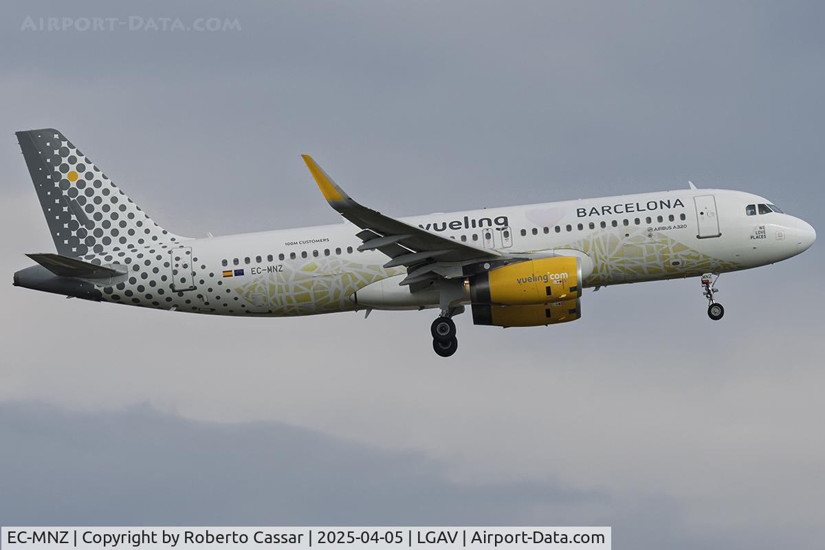 EC-MNZ, 2016 Airbus A320-232 C/N 7351, Athens Eleftherios Venizelos Airport